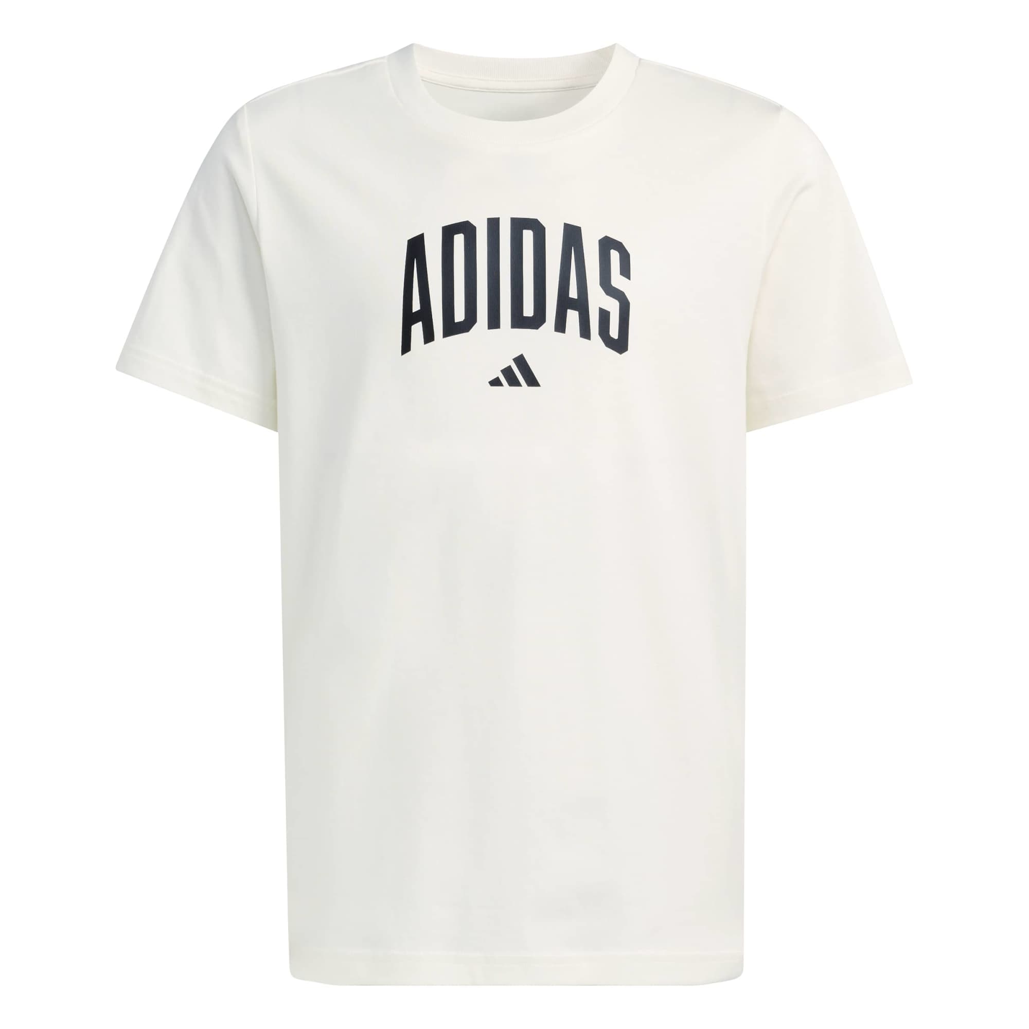 Maglietta Grafica Collegiate Bambini - Bianco