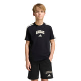 T-shirt con Grafica College Junior - Nero