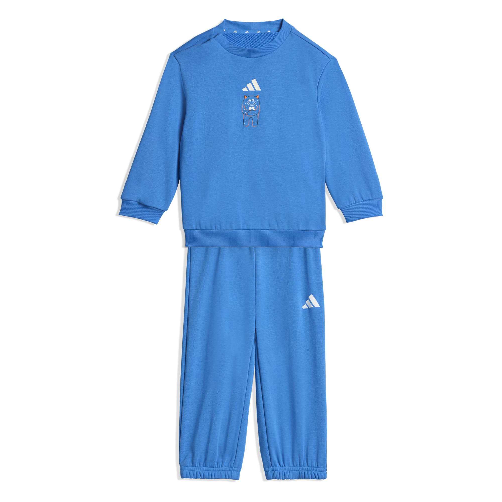 Set Jogger Tiro_nster - Blu / Bianco