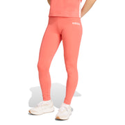 Adidas Leggings Essentials Linear Cotton Rosso