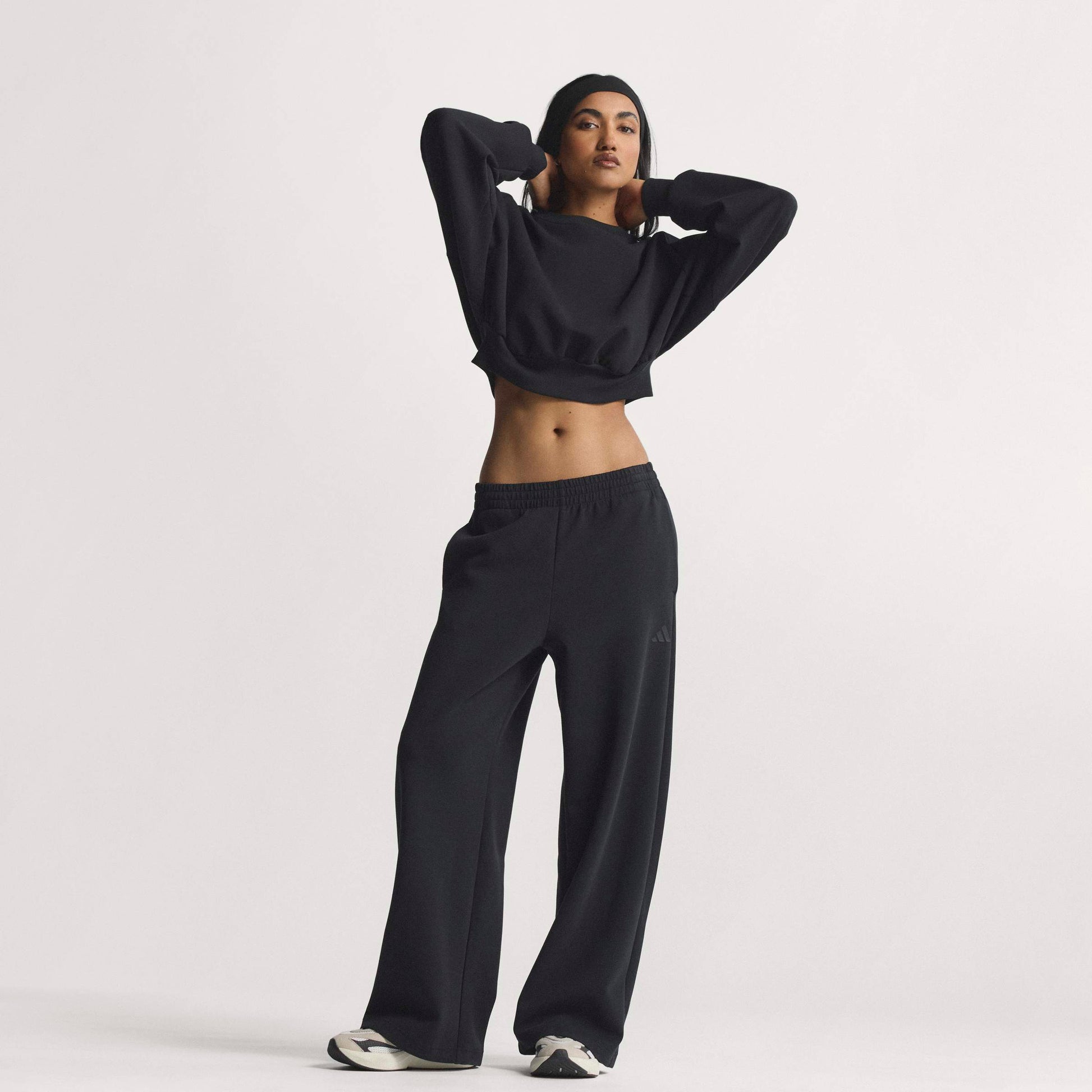Adidas Pantaloni Nero