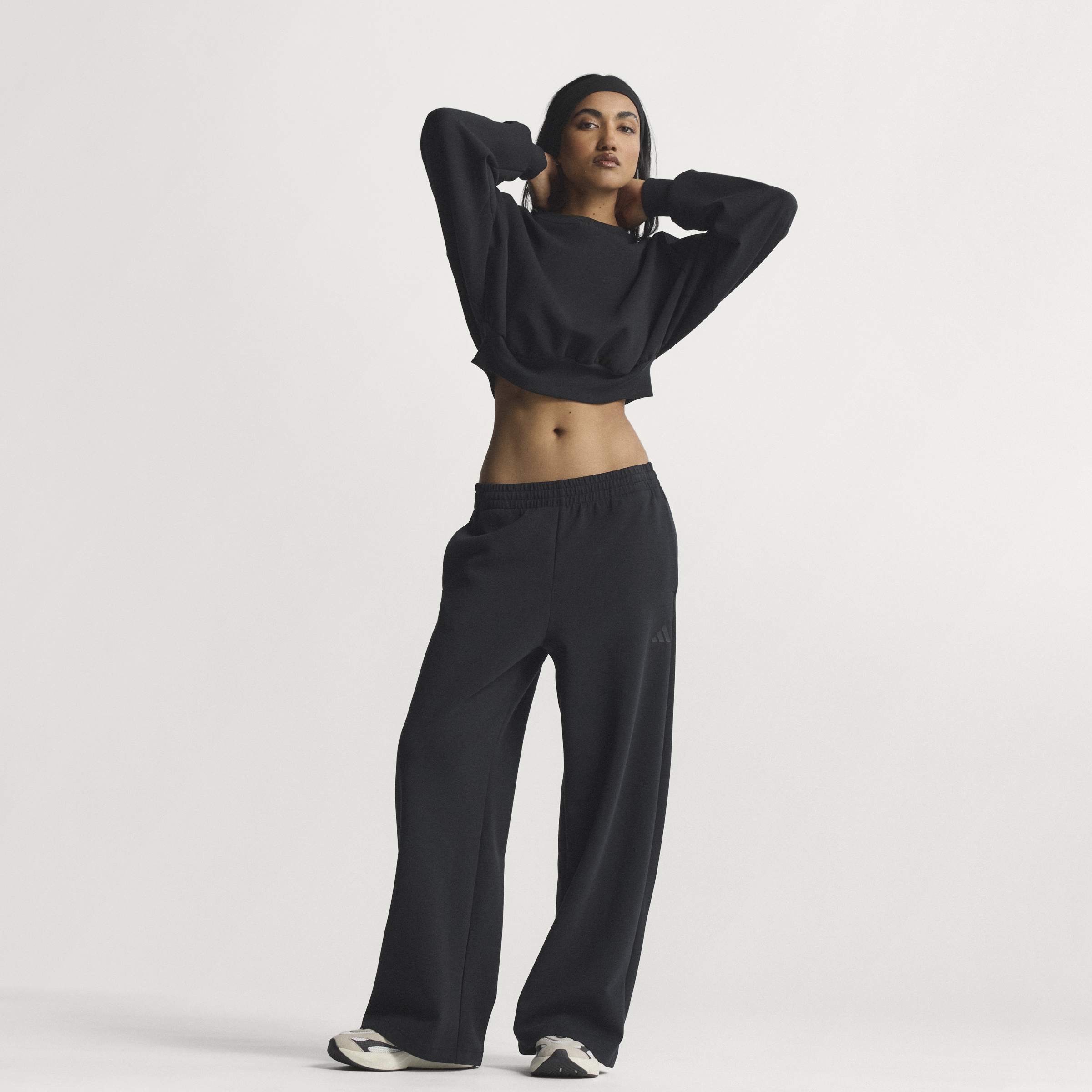 Adidas Pantaloni Nero