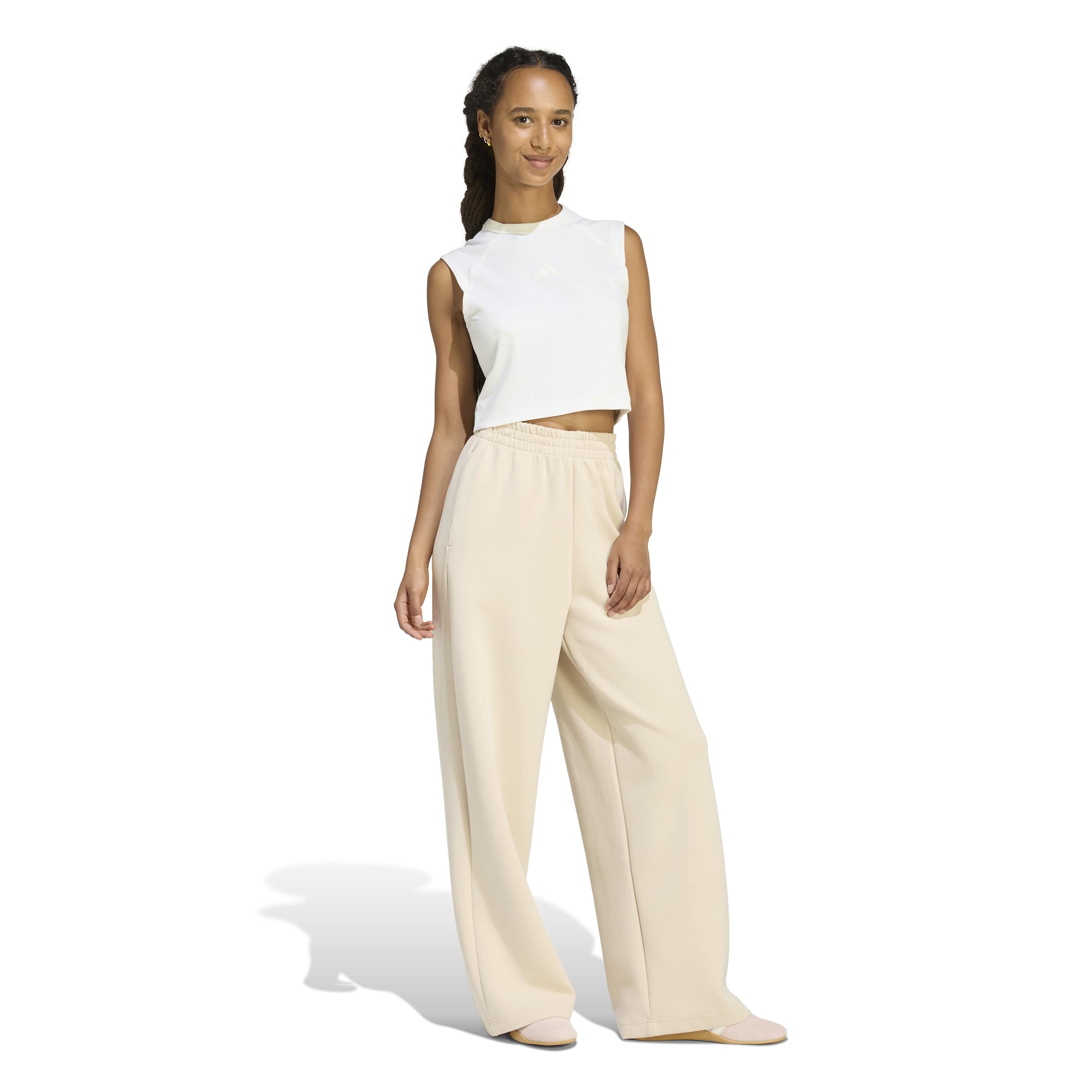 Adidas Pantaloni Beige