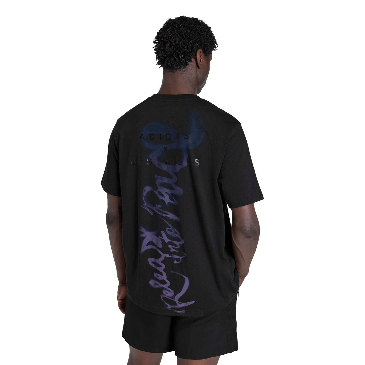Adidas T-shirt Grafica Les Mills Mind Body Nero