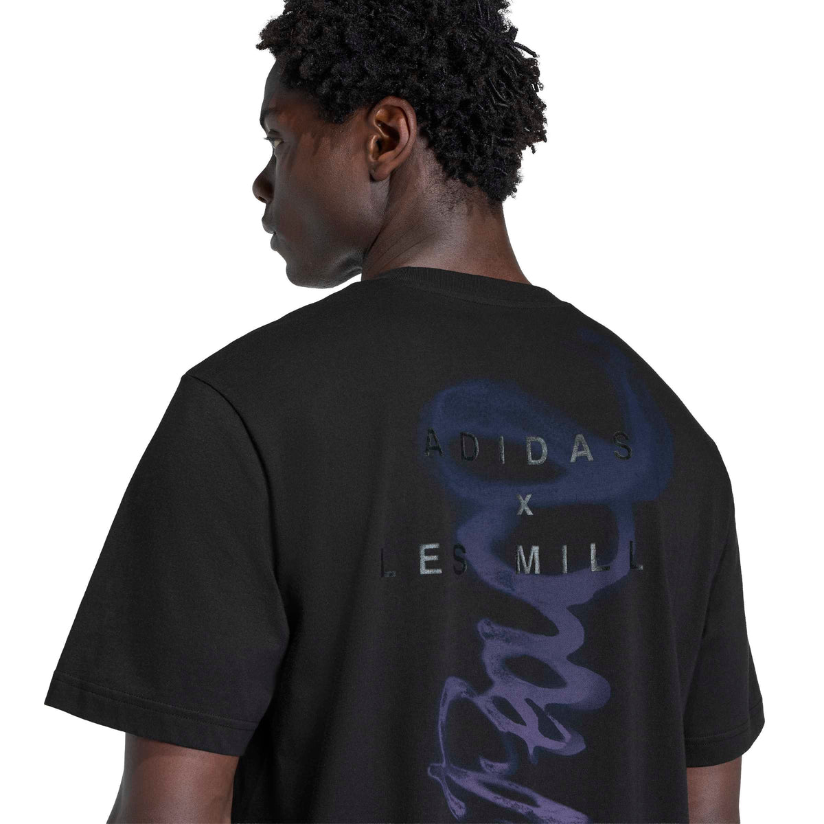 Adidas T-shirt Grafica Les Mills Mind Body Nero