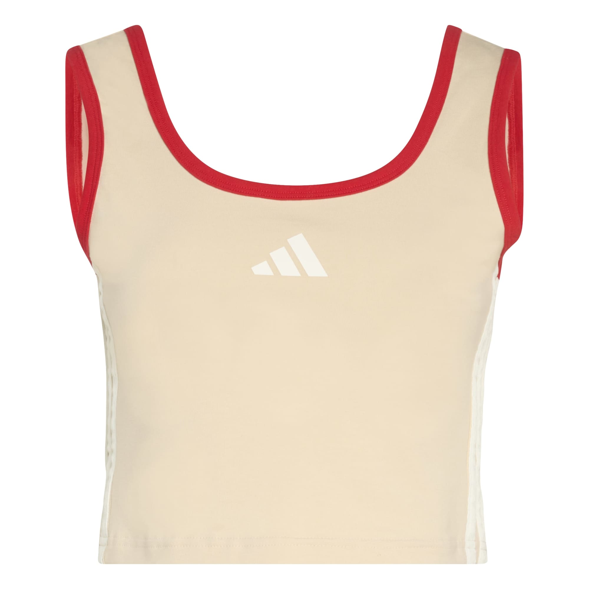 Canotta Stadium - Beige / Rosso / Bianco