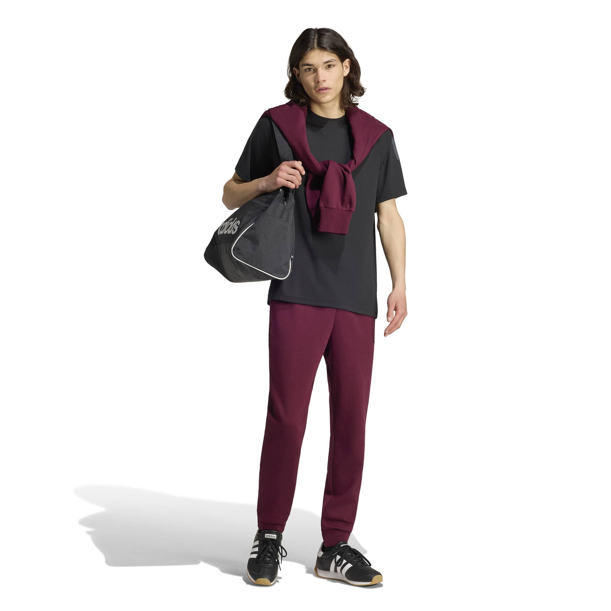 Adidas Pantaloni Rosso