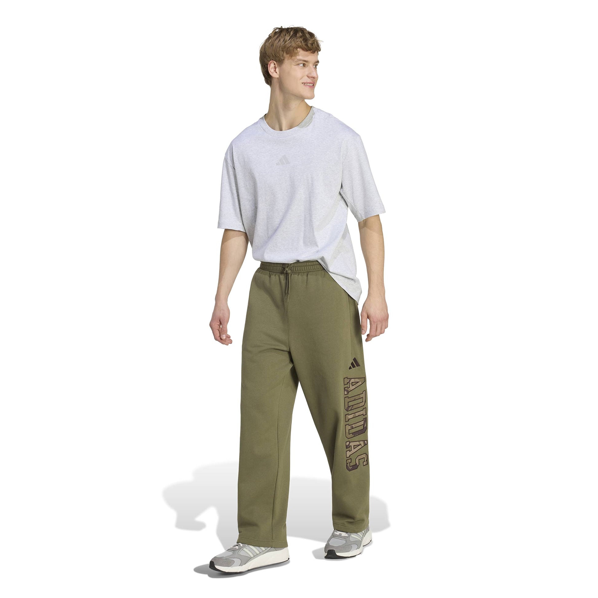 Adidas Pantaloni Verde