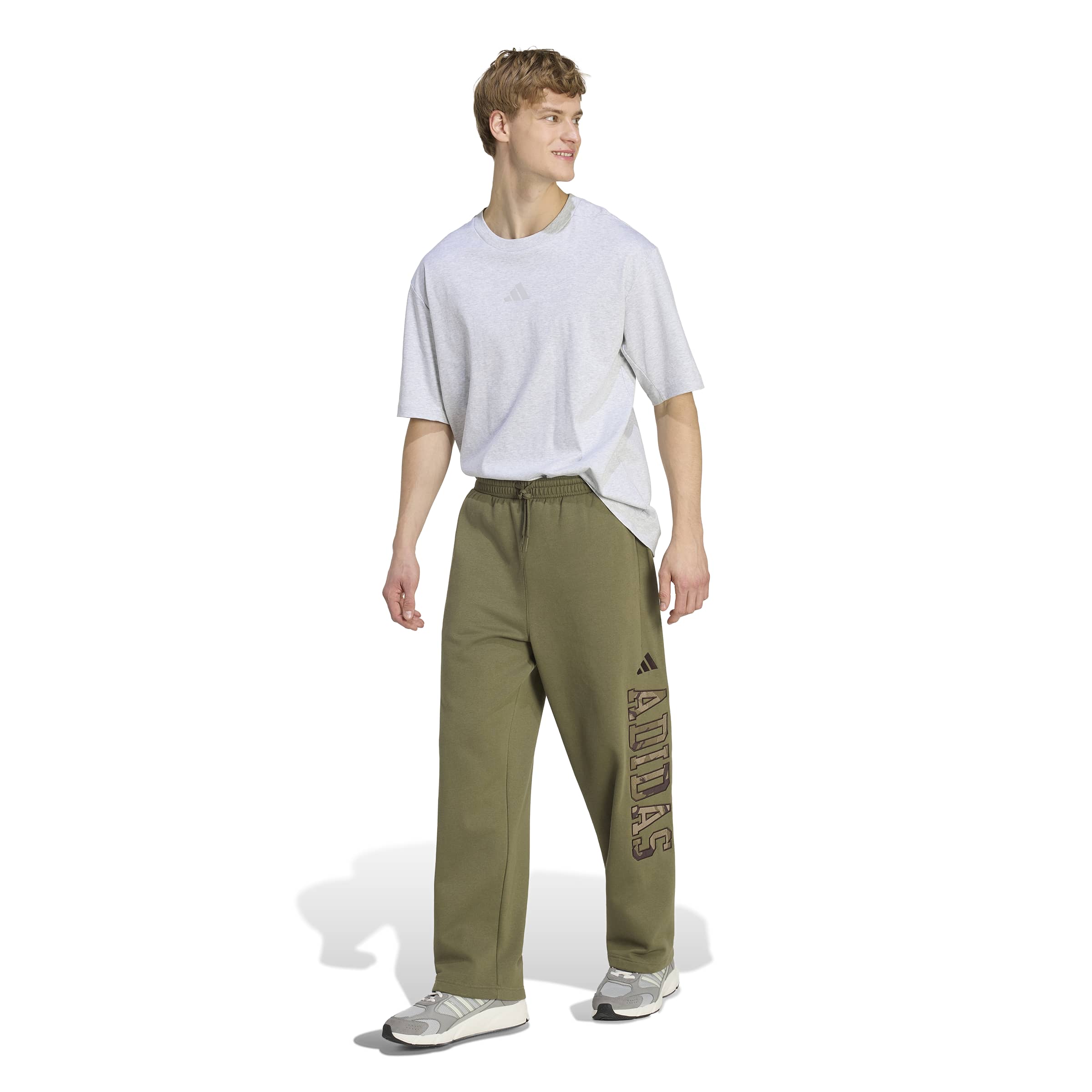 Adidas Pantaloni Verde