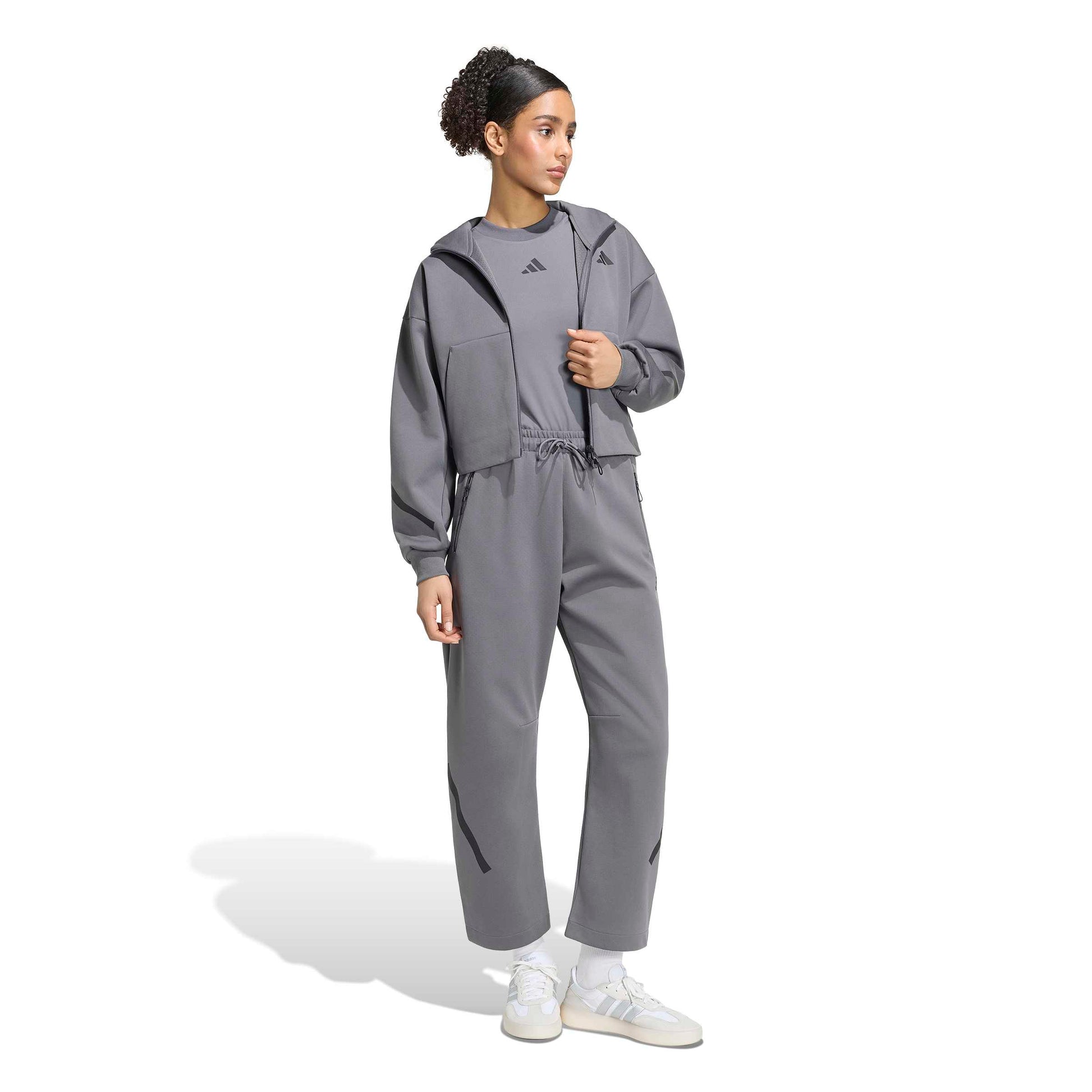 Adidas Pantaloni Grigio