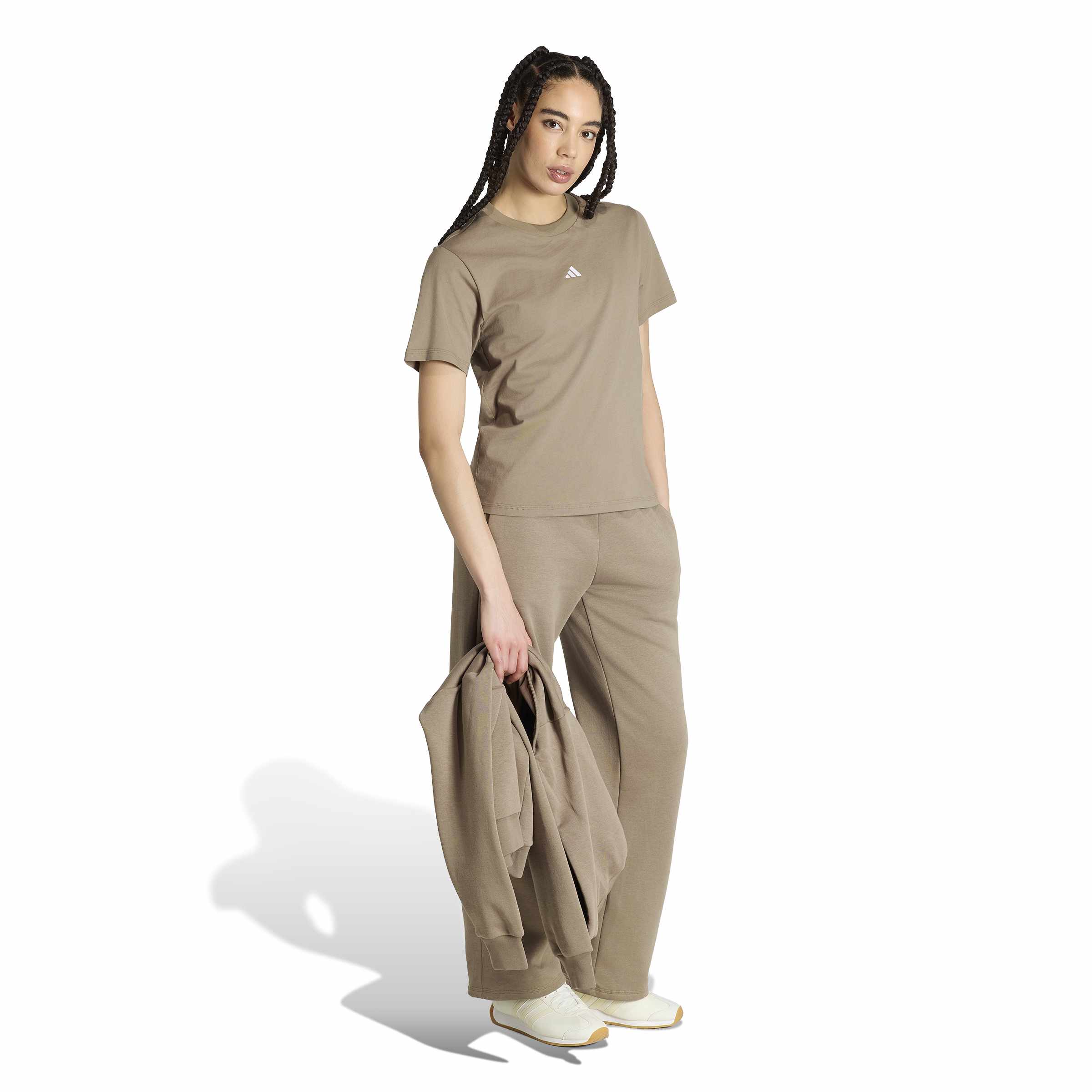 Adidas Pantaloni Beige