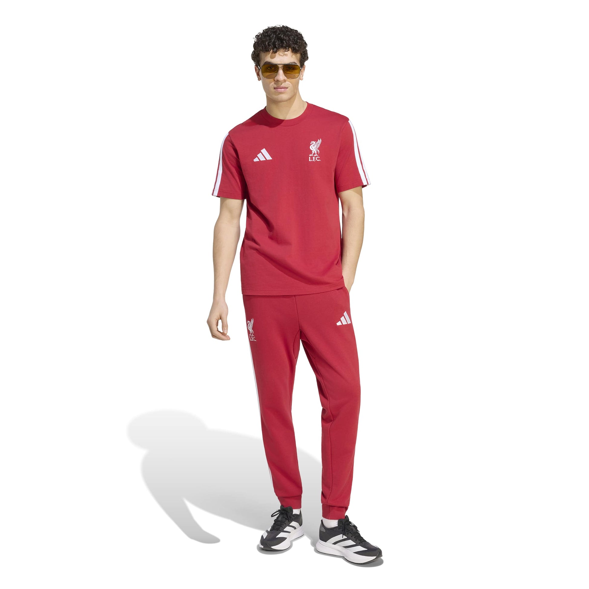 Adidas Pantaloni Rosso