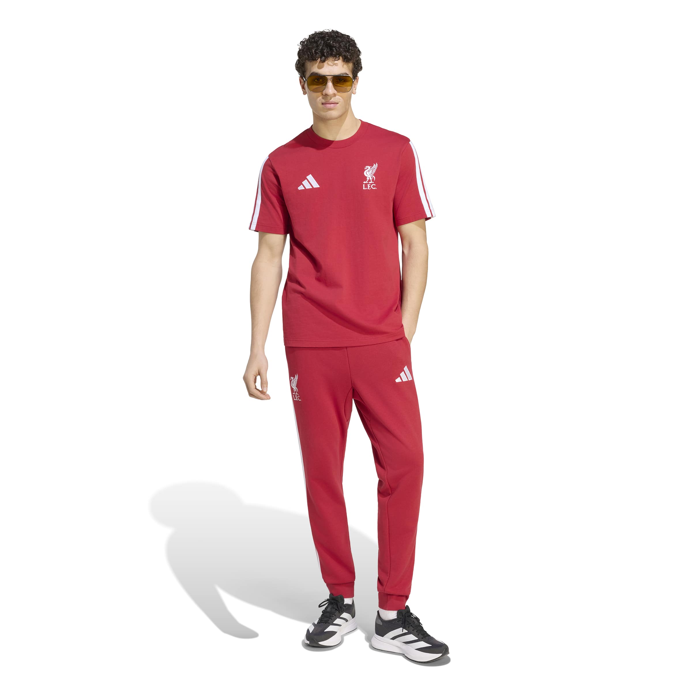 Adidas Pantaloni Rosso