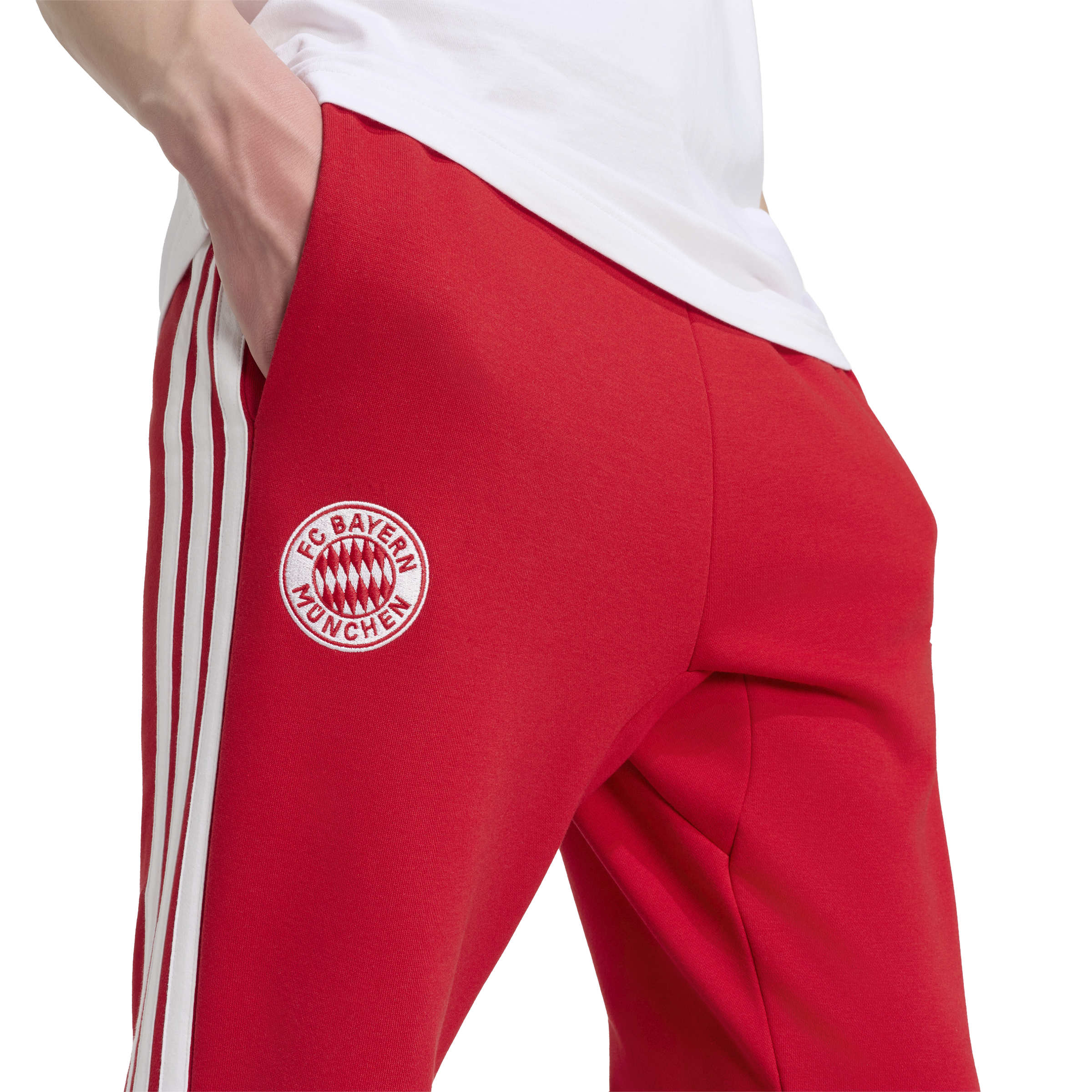 Adidas Pantaloni Rosso