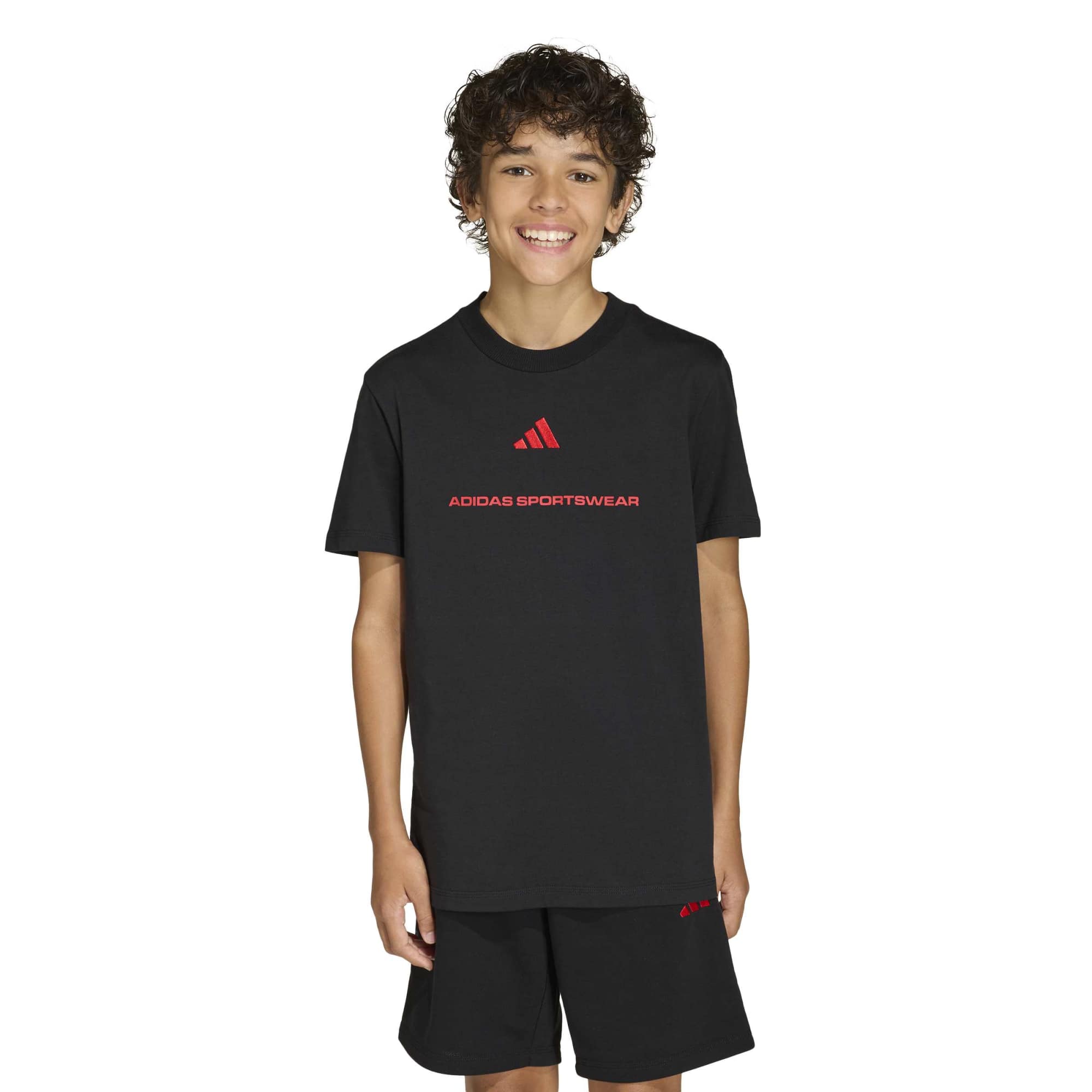 T-shirt in jersey - Nero