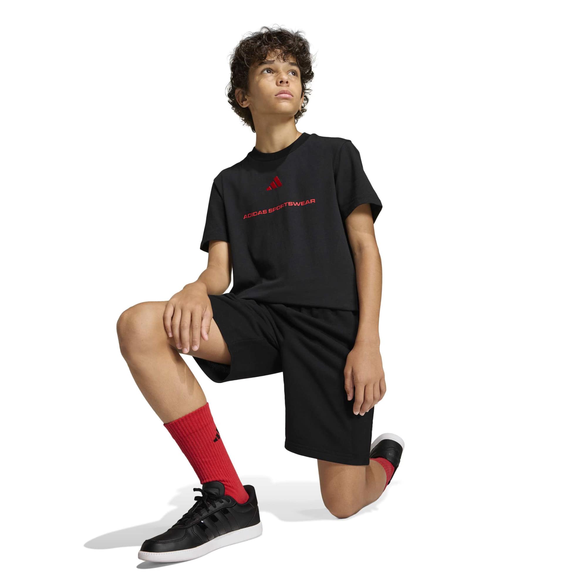 T-shirt in jersey - Nero