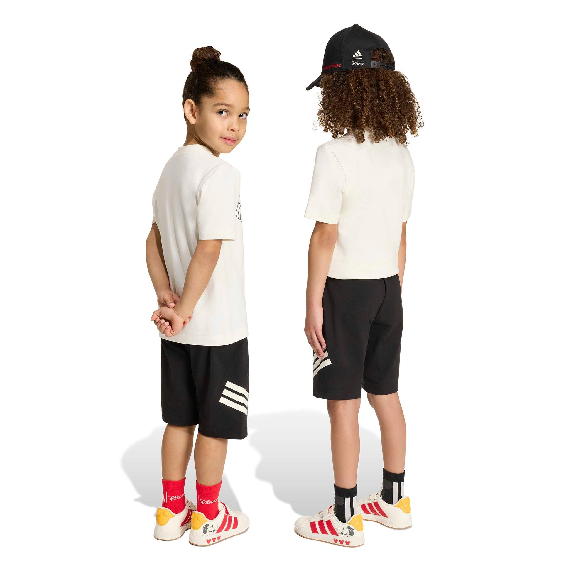 Adidas Set di T-shirt Disney Mickey Mouse Bianco