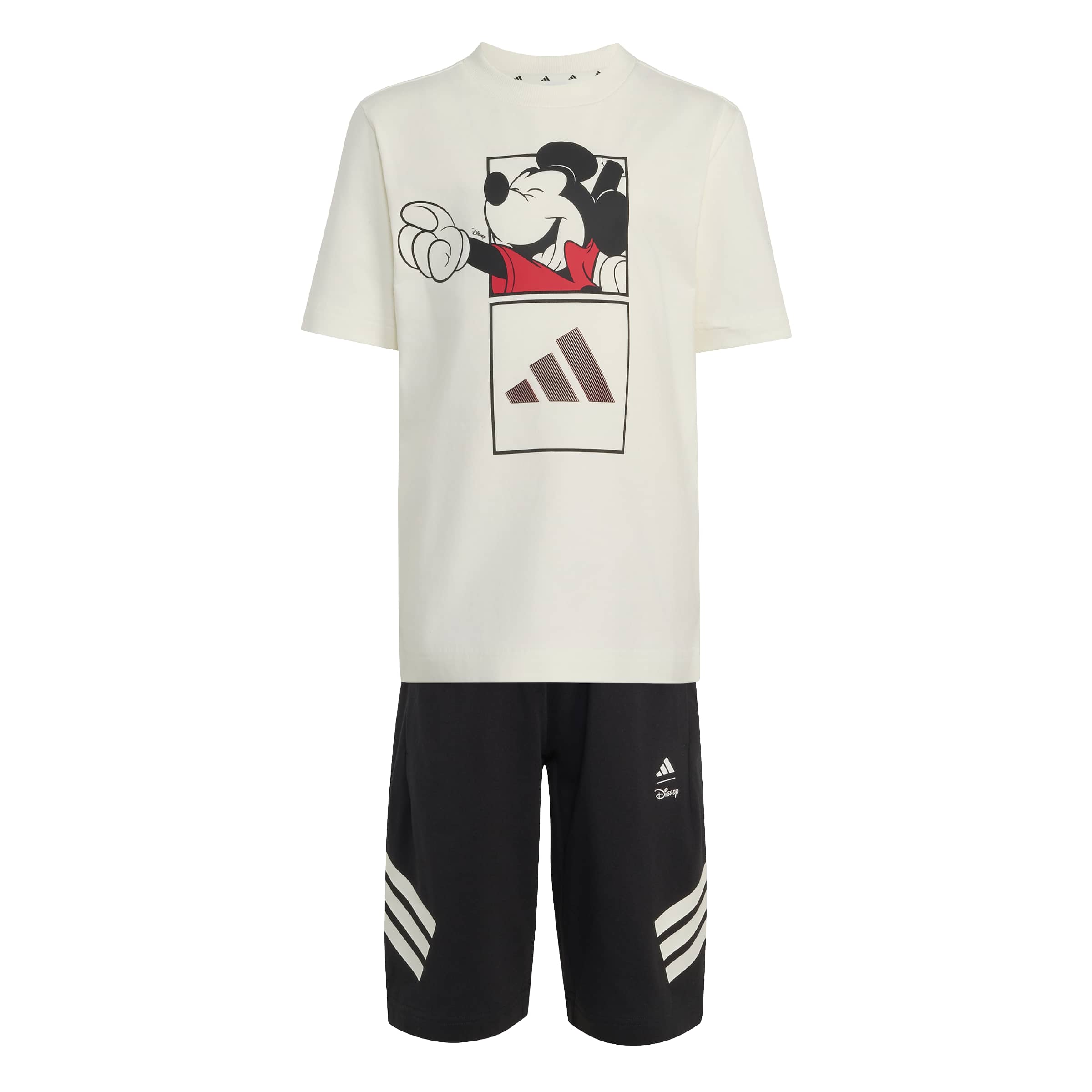 Adidas Set di T-shirt Disney Mickey Mouse Bianco