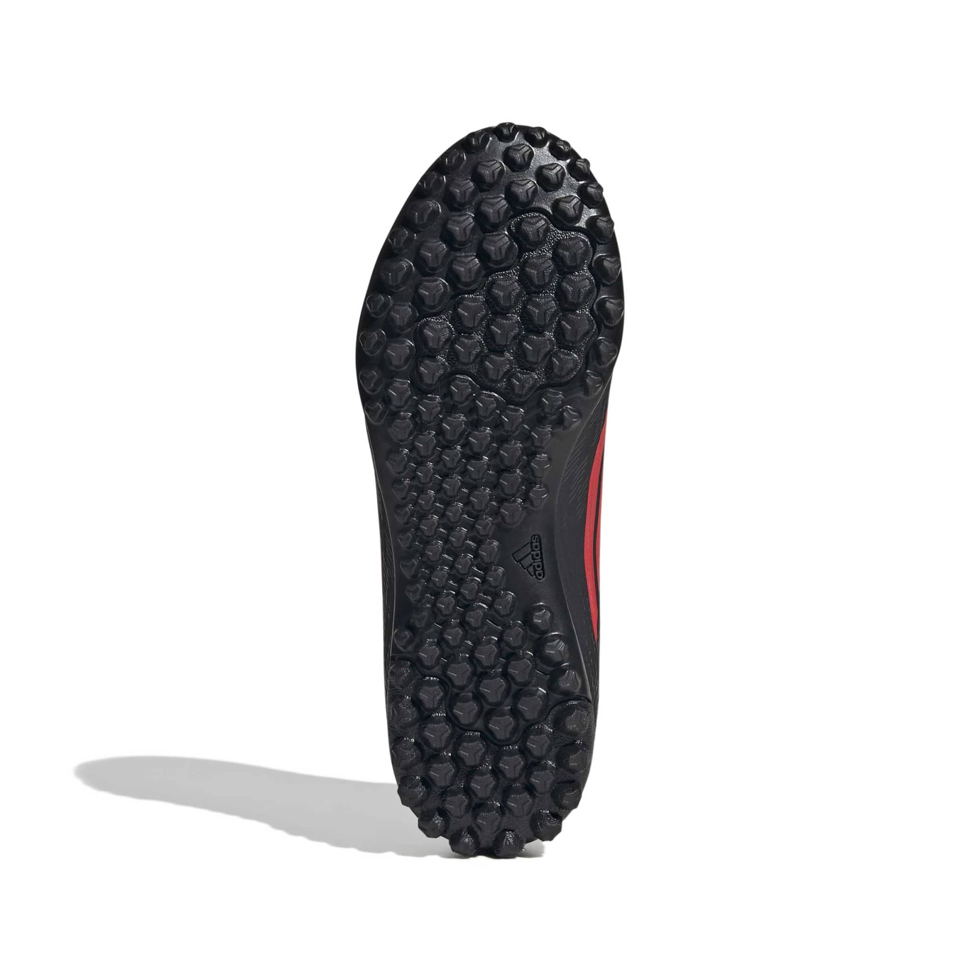Scarpe da calcio per erba sintetica F50 CLUB Mid Cut Kids - Nero / Rosso