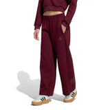 Pantaloni Future Icons 3-Stripes Wide Leg - Rosso