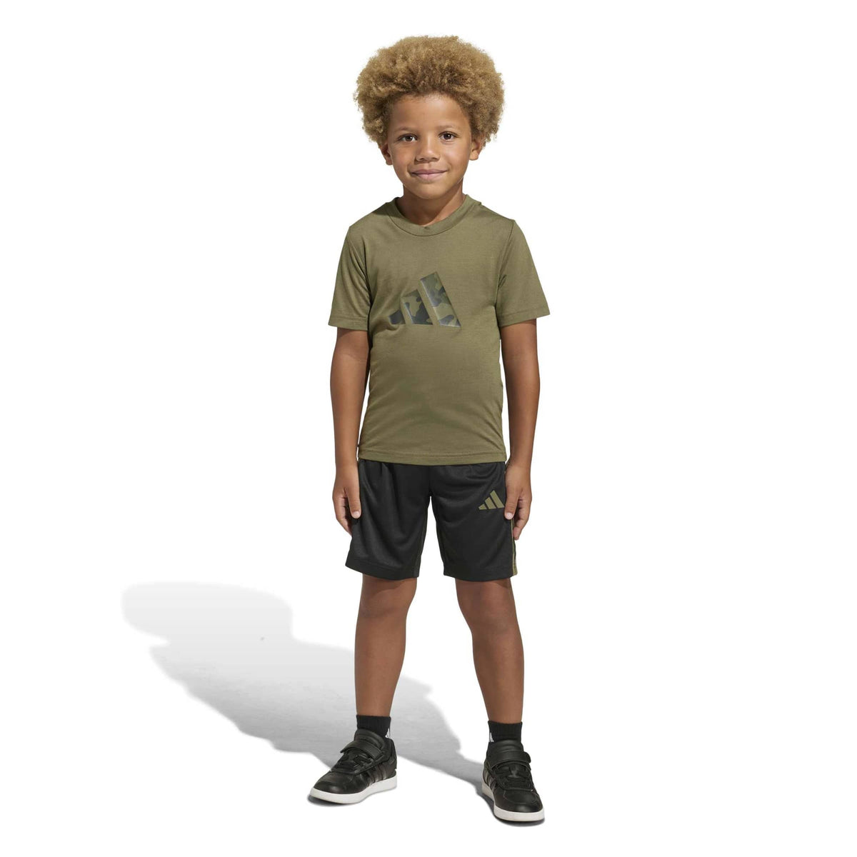 Completo Train Essentials per bambini con stampa camo - Verde / Multicolor