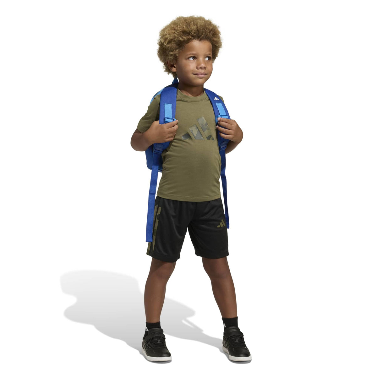 Completo Train Essentials per bambini con stampa camo - Verde / Multicolor
