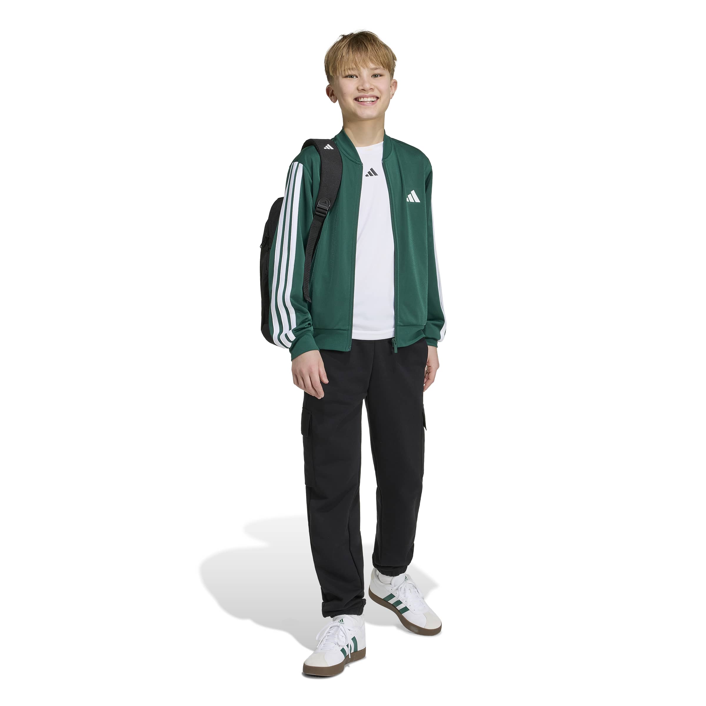 Adidas Giacca da Allenamento Essentials Climacool Verde