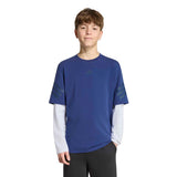 Maglia Long-Sleeve 2-in-1 Future Icons - Blu
