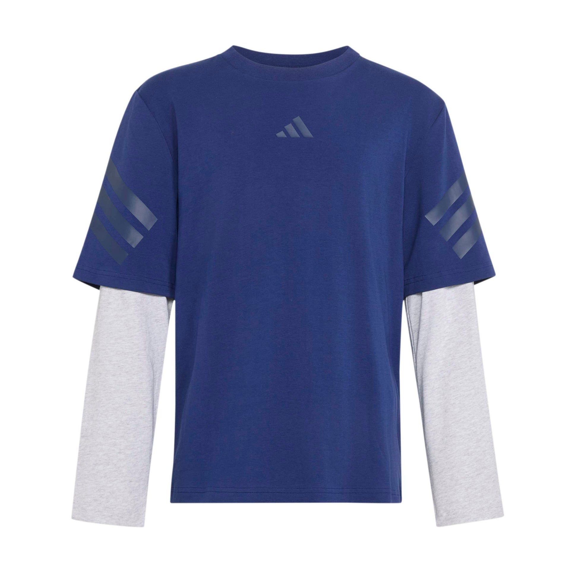 Adidas Maglia Manica Lunga Blu