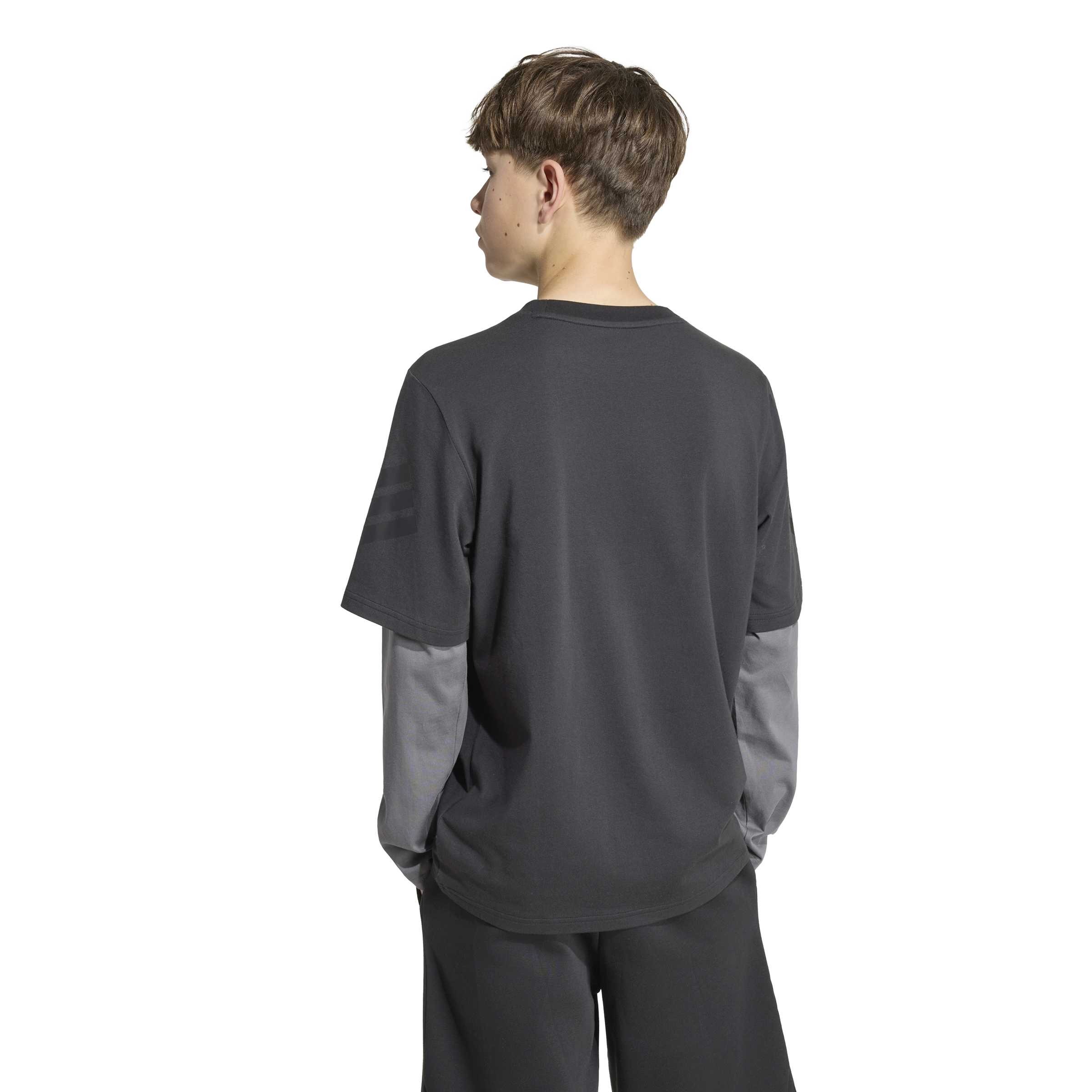 Adidas Maglia Manica Lunga Nero