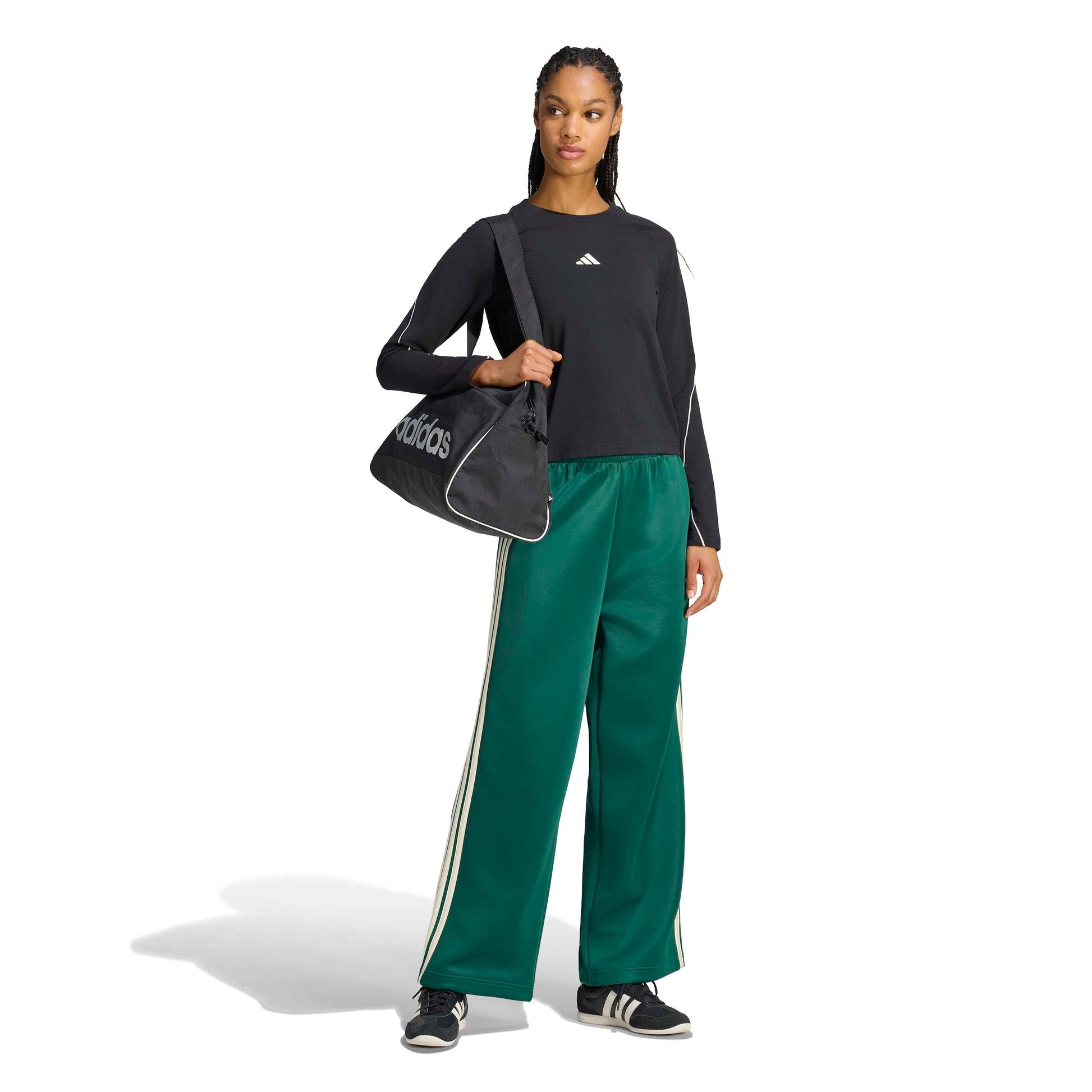 Adidas Pantaloni Verde