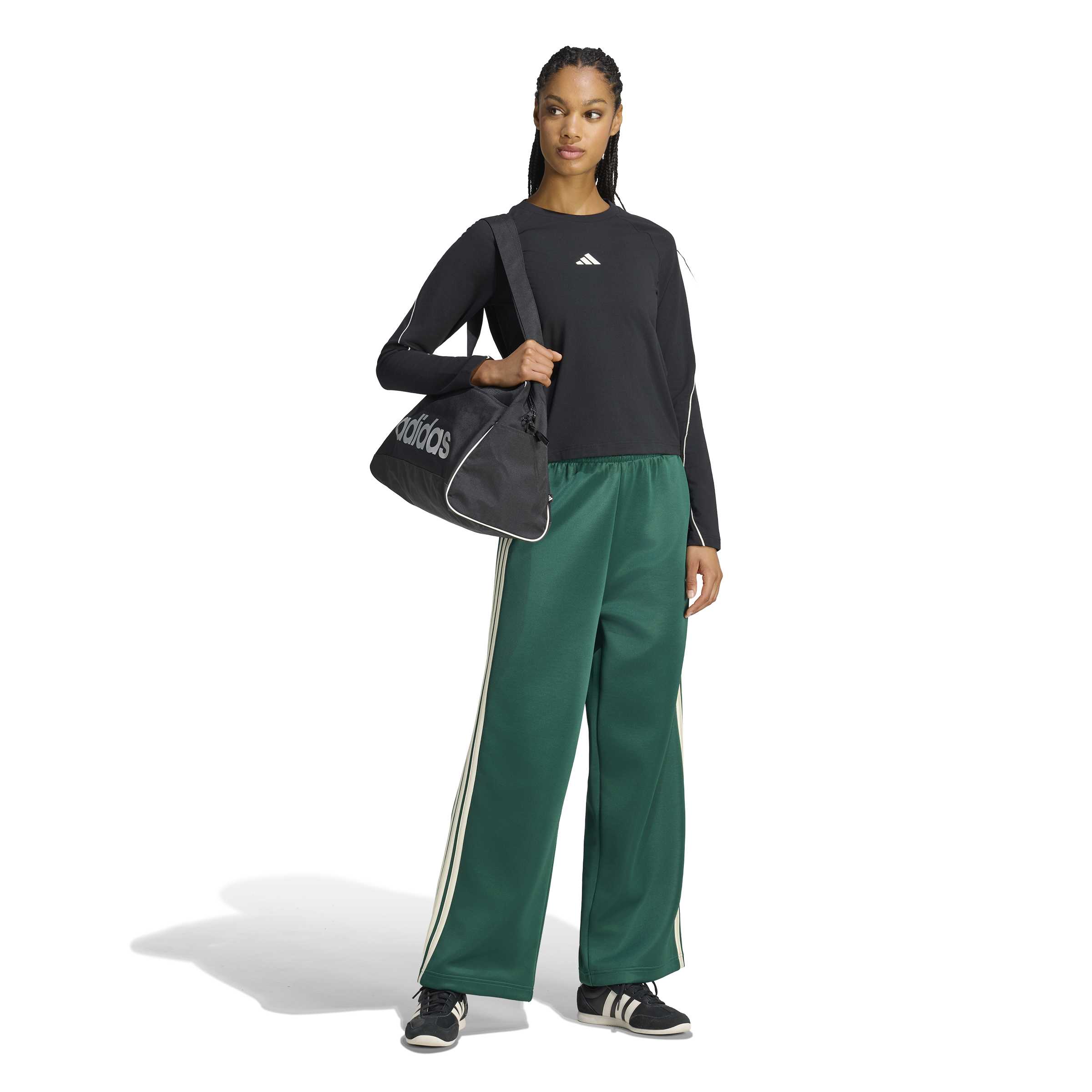 Adidas Pantaloni Verde