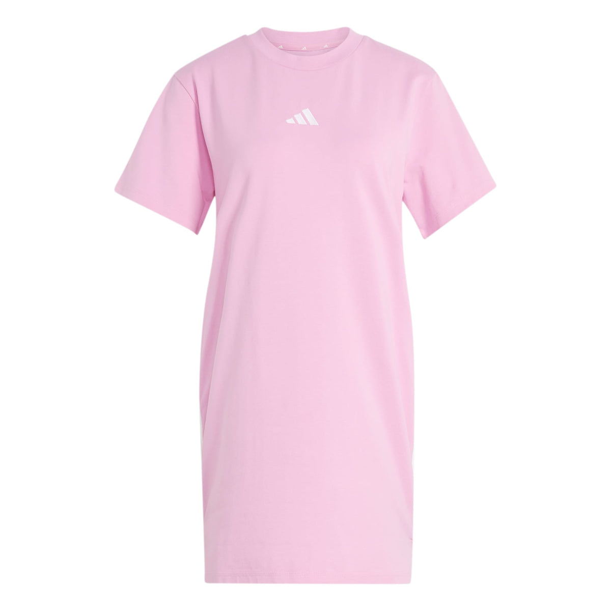 T-shirt Dress ESSENTIALS 3-STRIPES - Rosa / Bianco