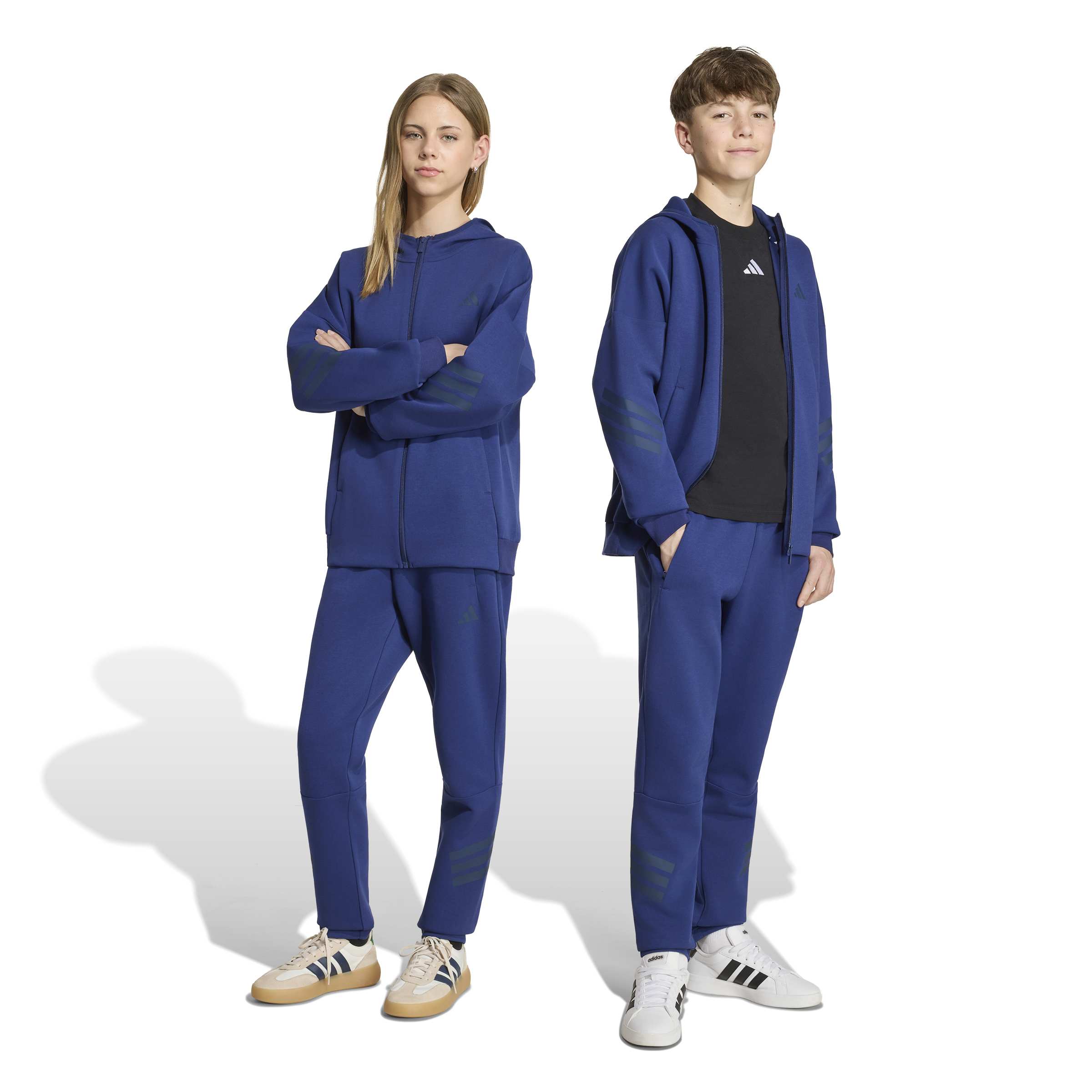 Adidas Pantaloni Blu