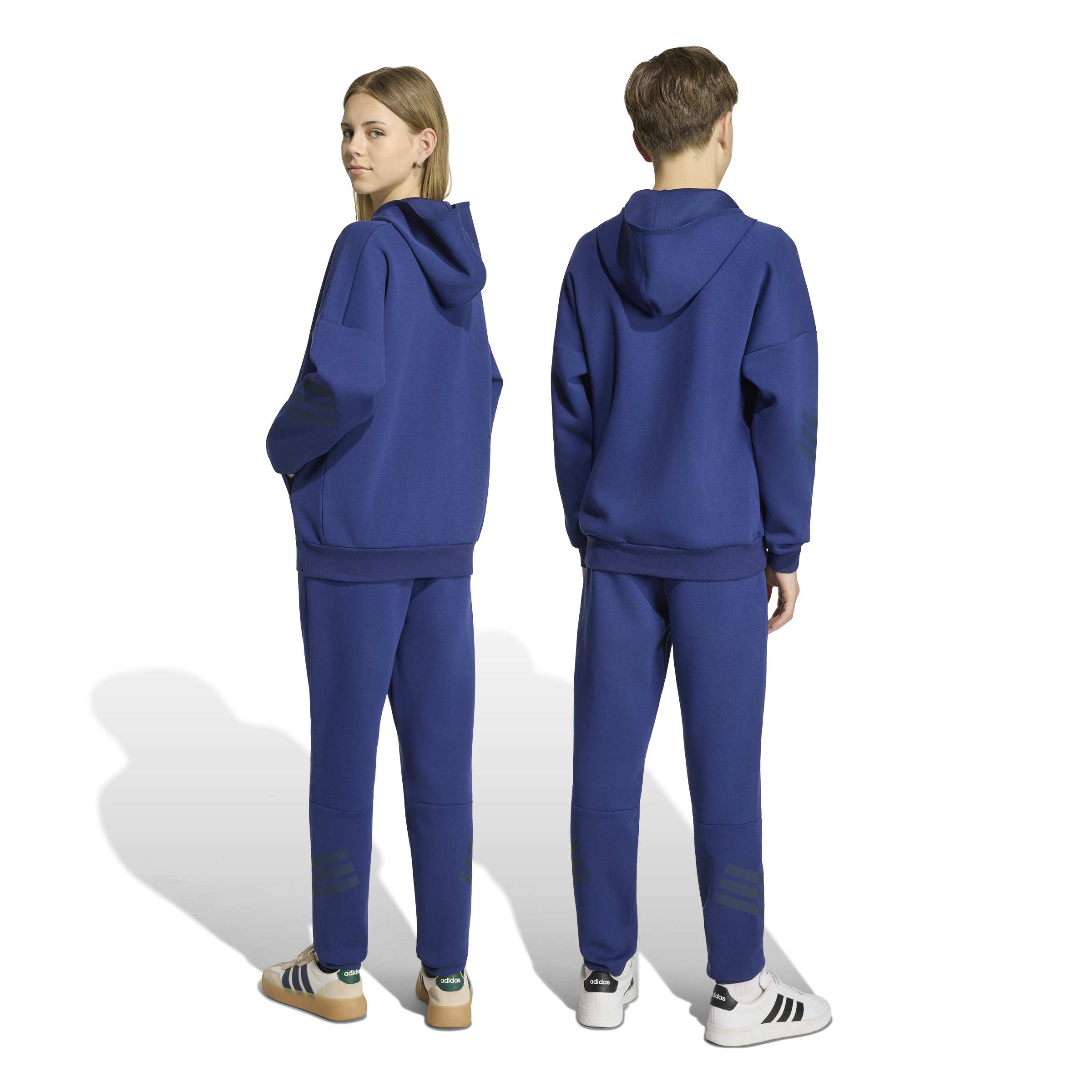 Adidas Pantaloni Blu
