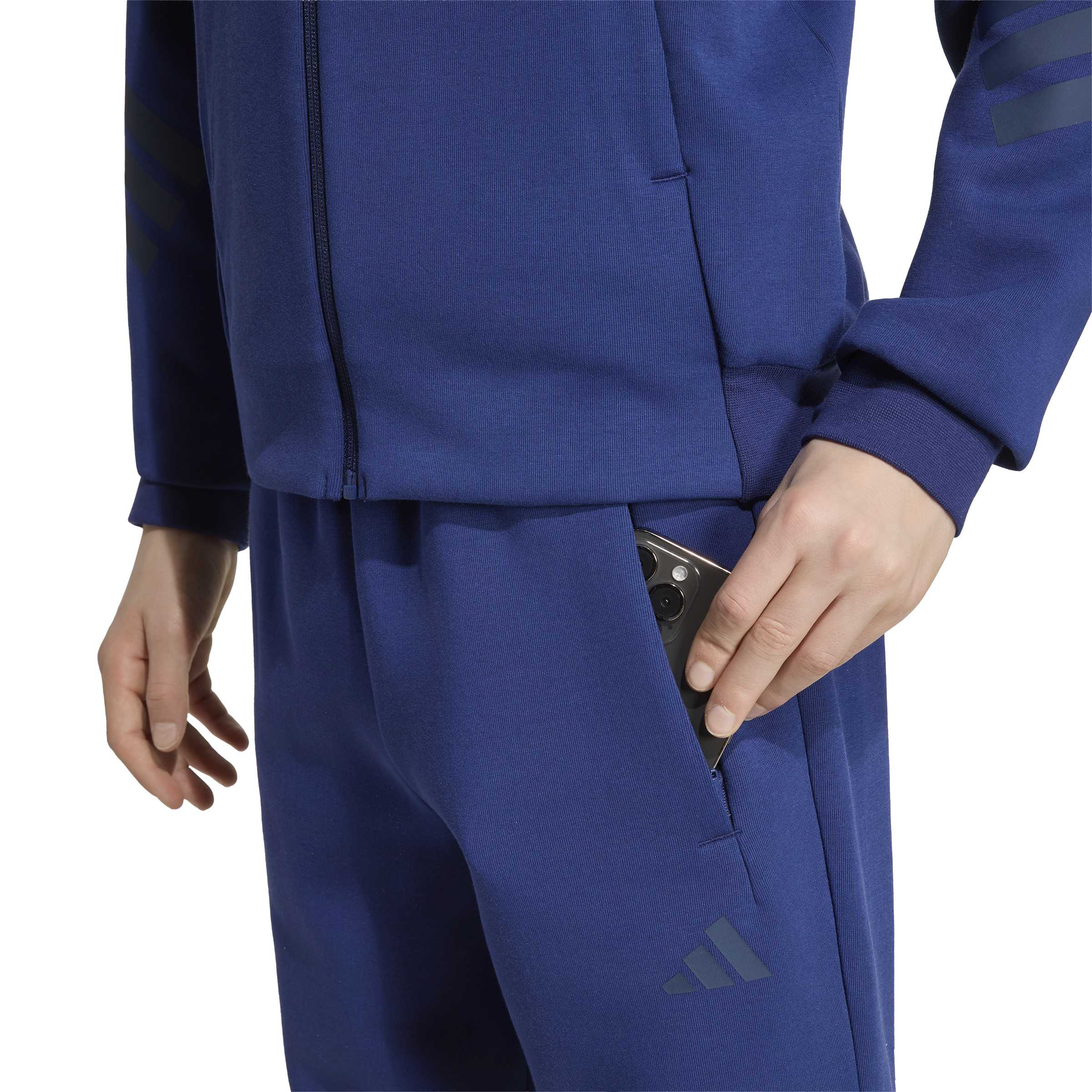 Adidas Pantaloni Blu