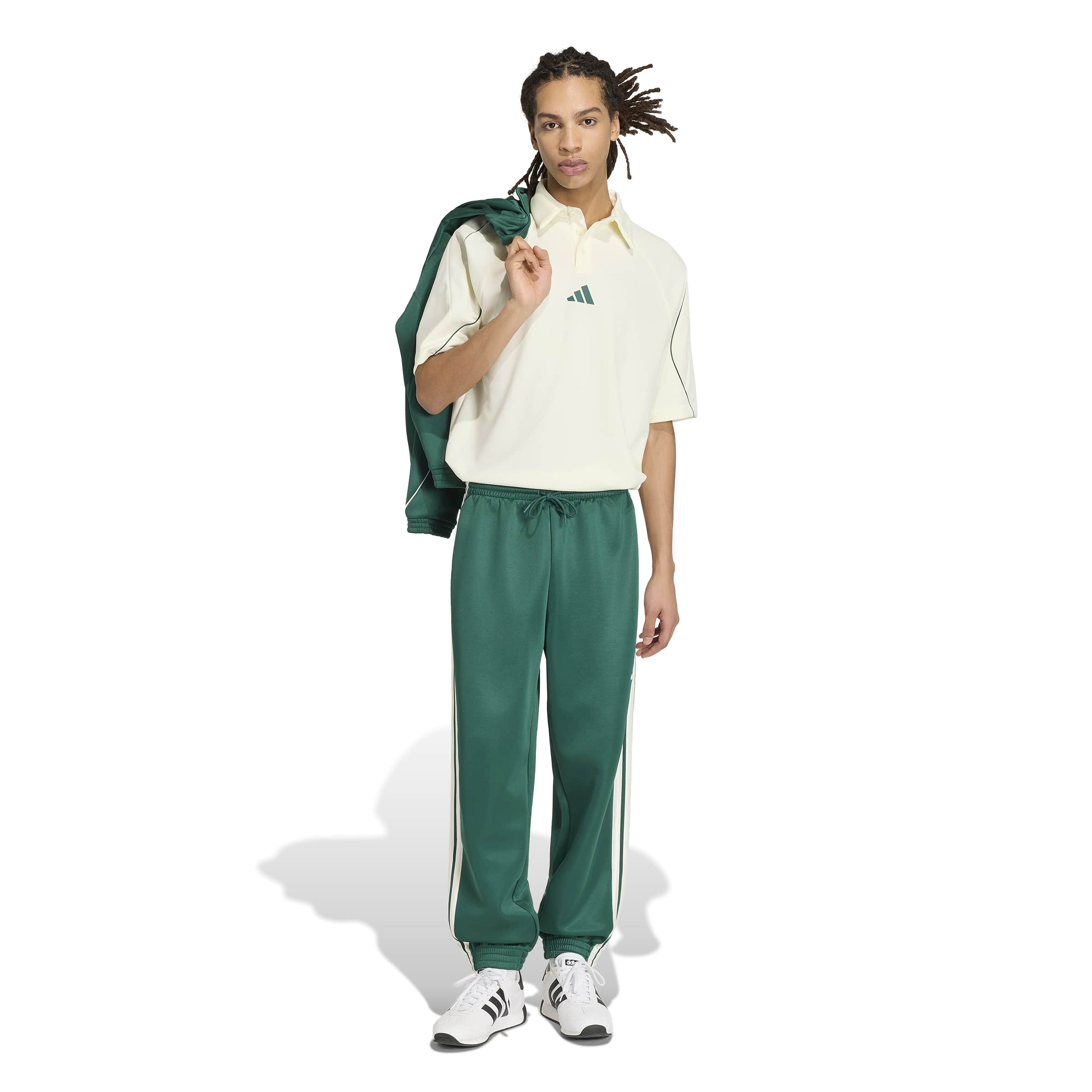Adidas Pantaloni Verde