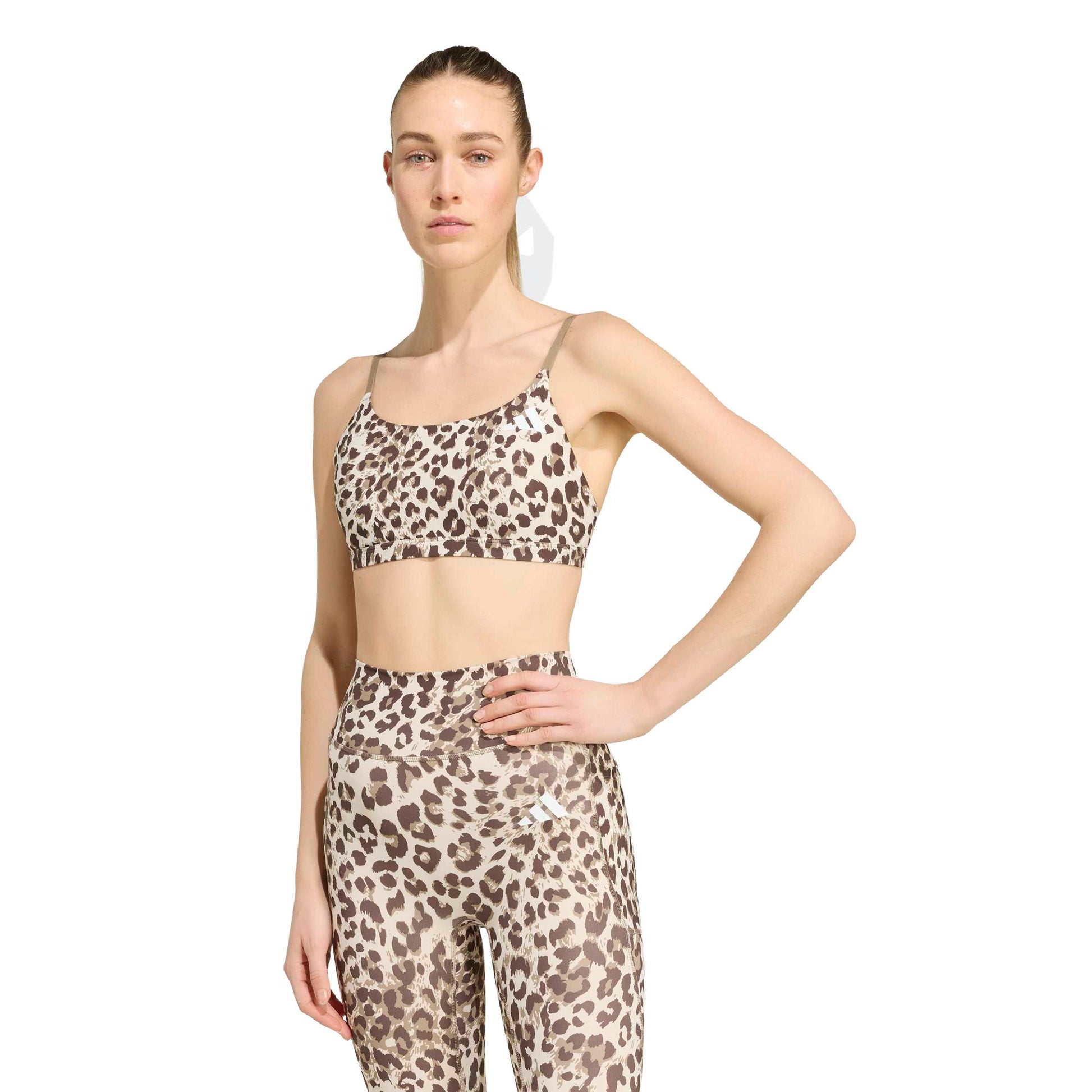 Adidas Reggiseno Sportivo Beige