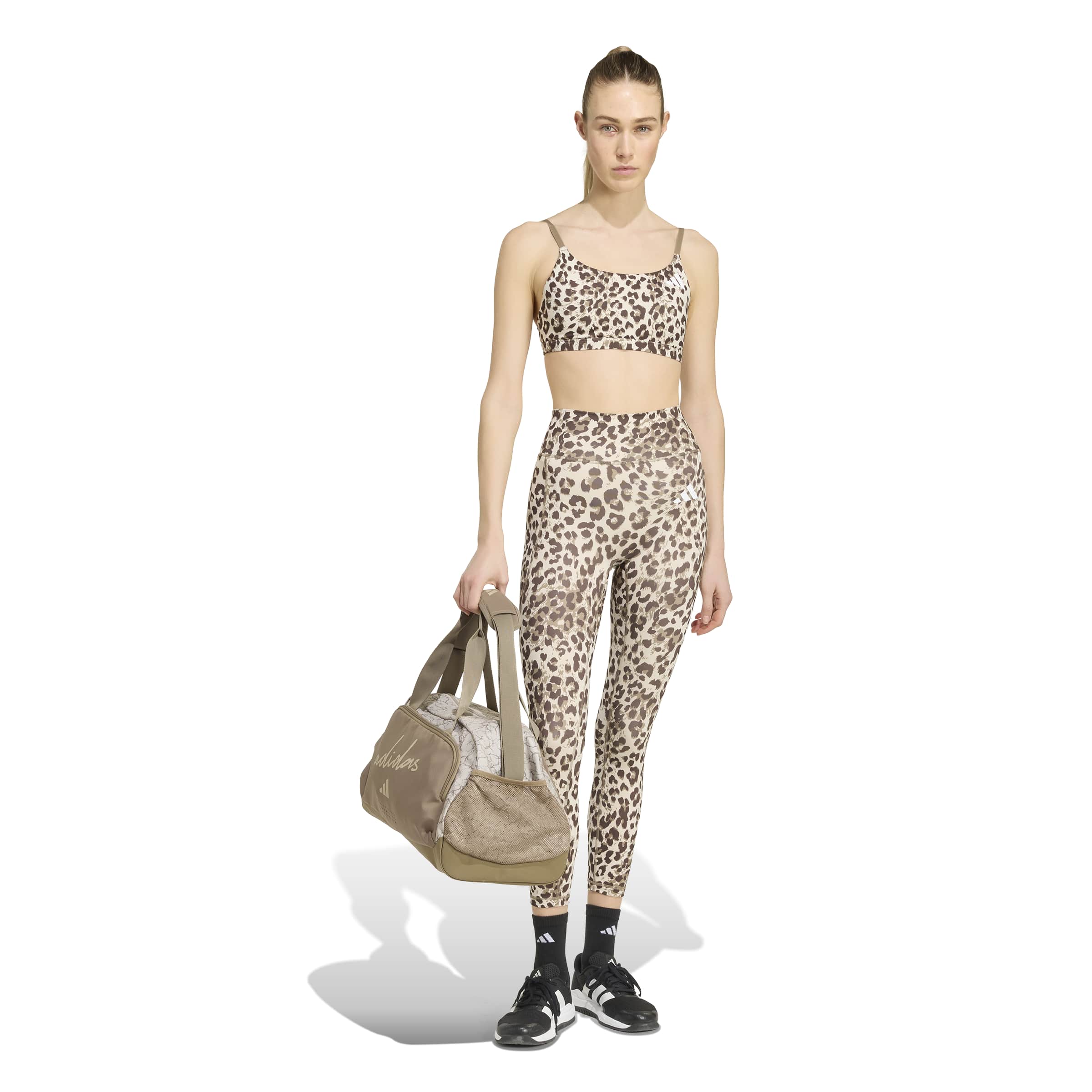 Adidas Reggiseno Sportivo Beige