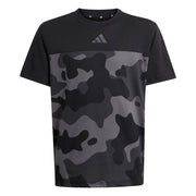 T-shirt Seasonal Essentials Camo Cotton - Nero