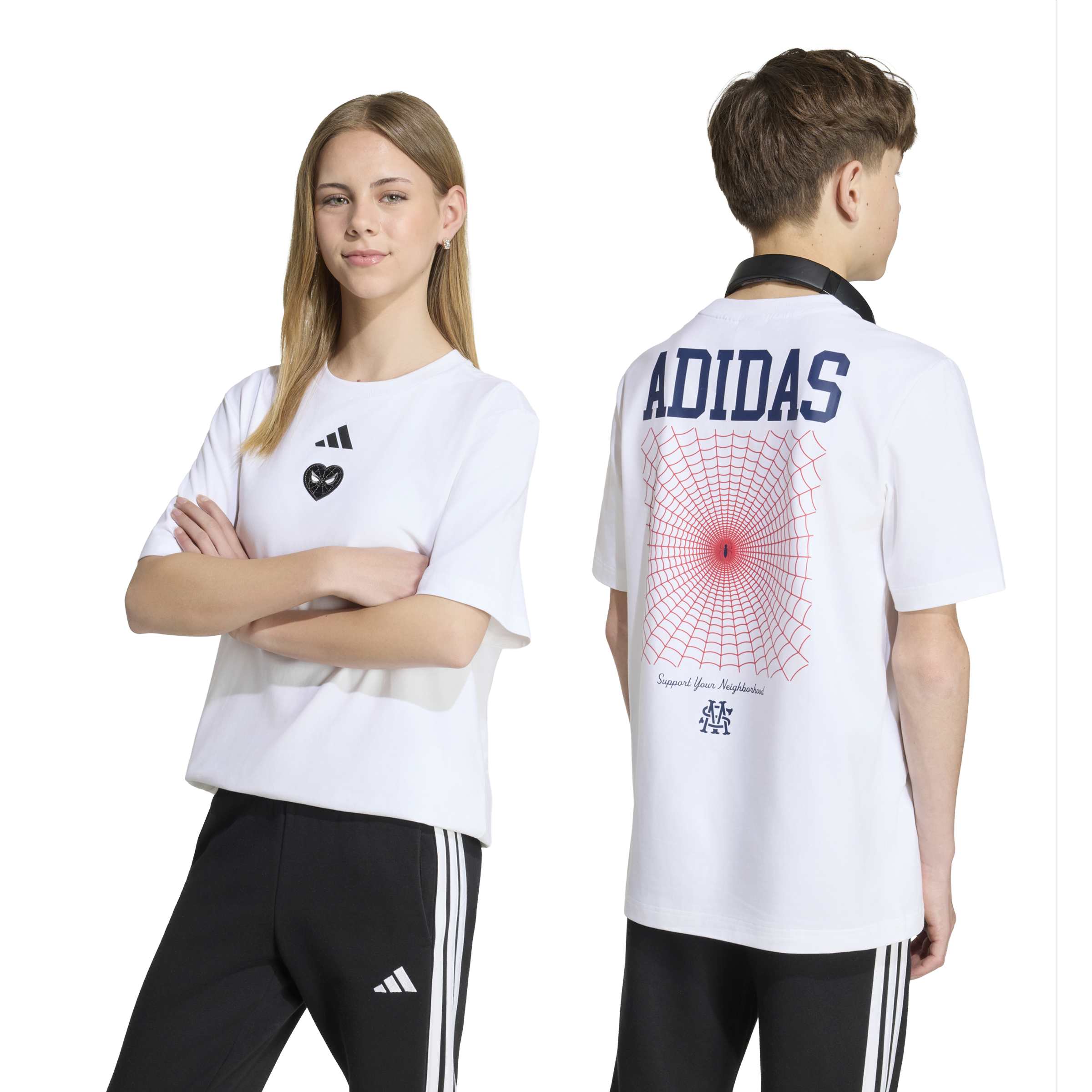 Adidas T-Shirt Bianco