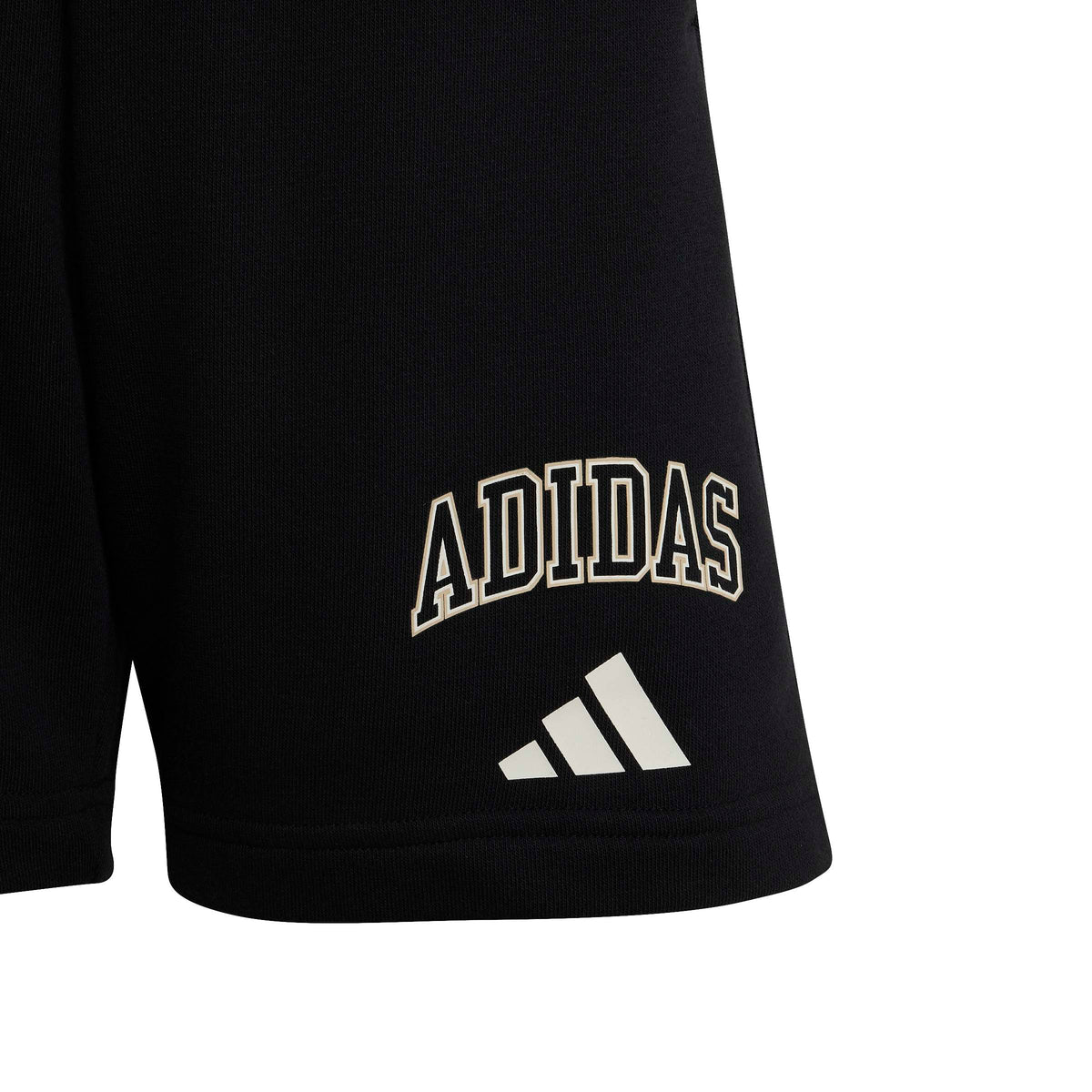 Adidas Short Tipografia Seasonals College Junior Nero