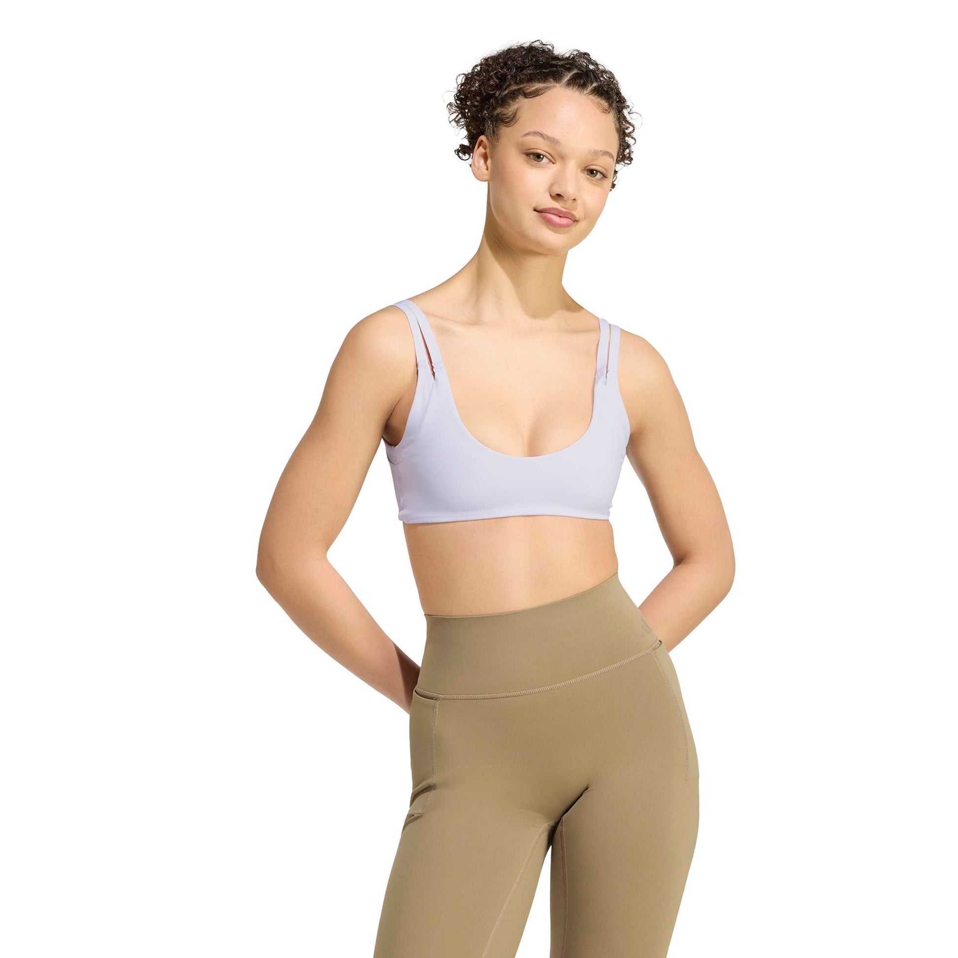 Adidas Reggiseno Sportivo Viola