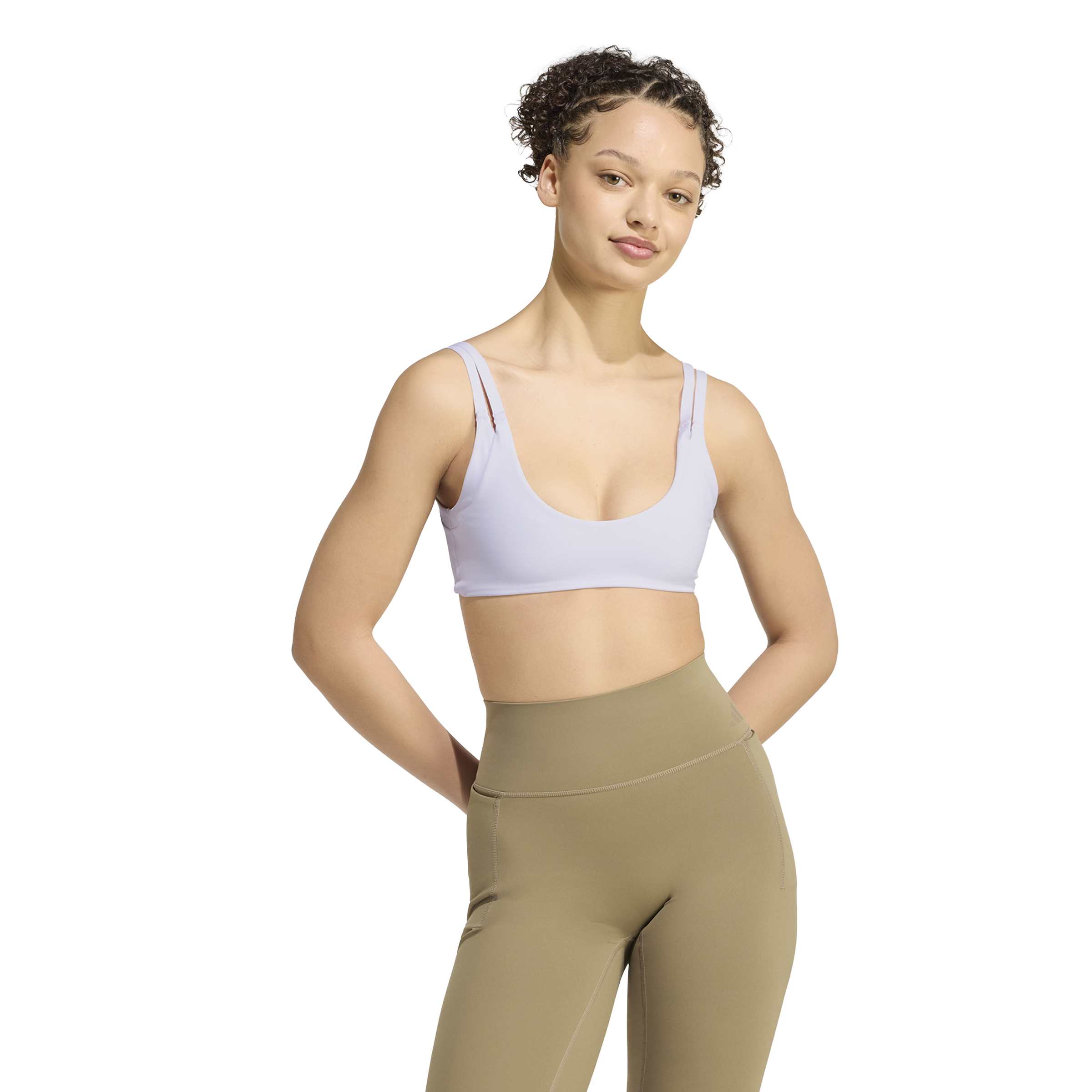 Adidas Reggiseno Sportivo Viola