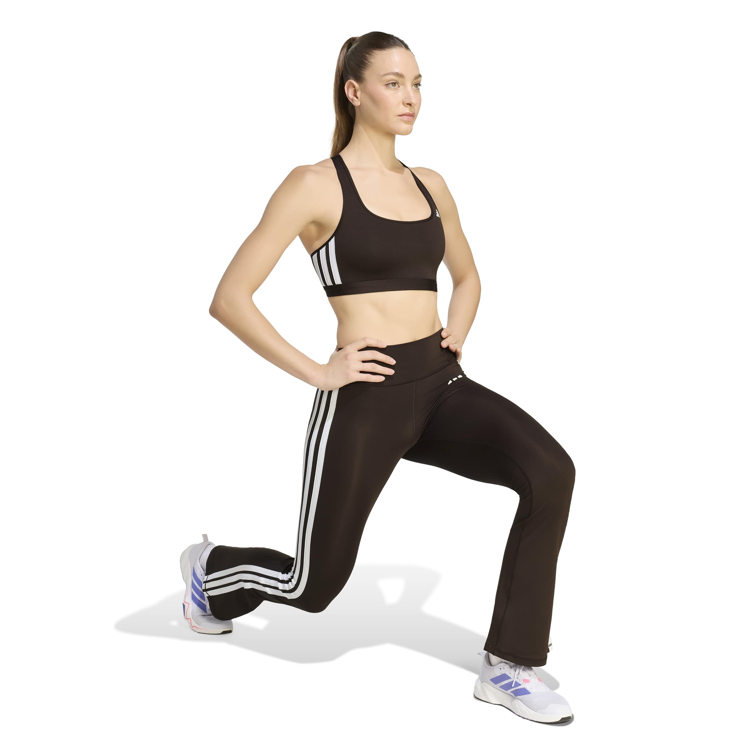 Adidas Reggiseno Sportivo Marrone