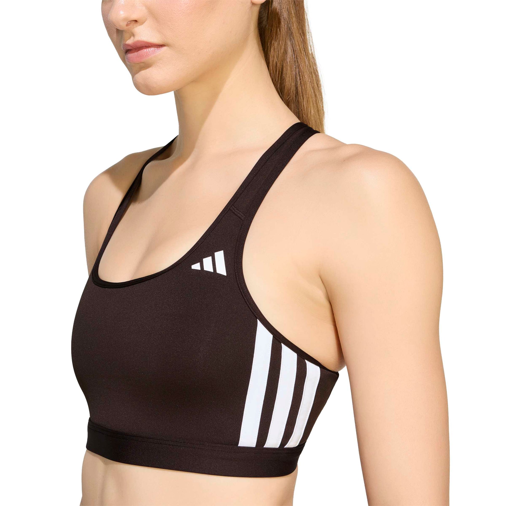 Adidas Reggiseno Sportivo Marrone