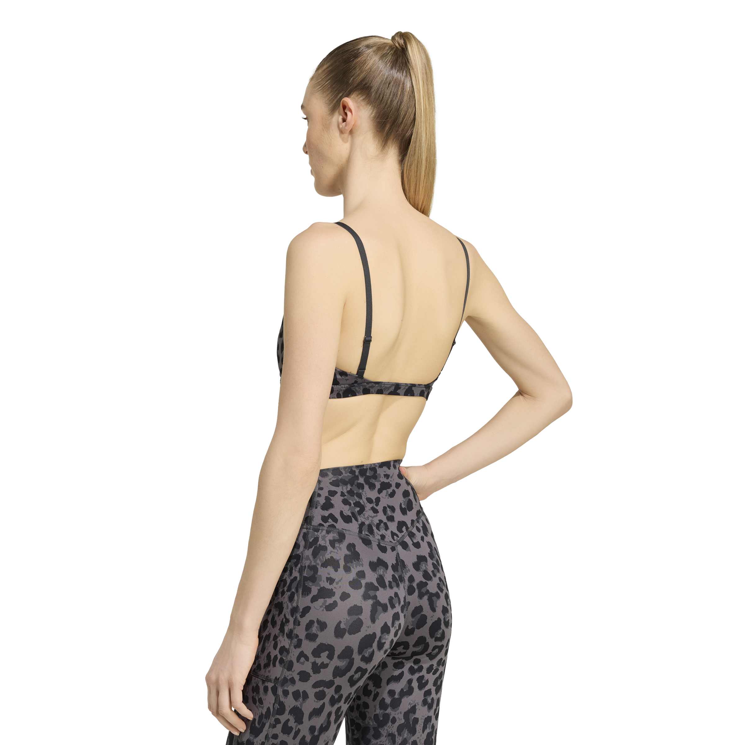 Adidas Reggiseno Sportivo Marrone