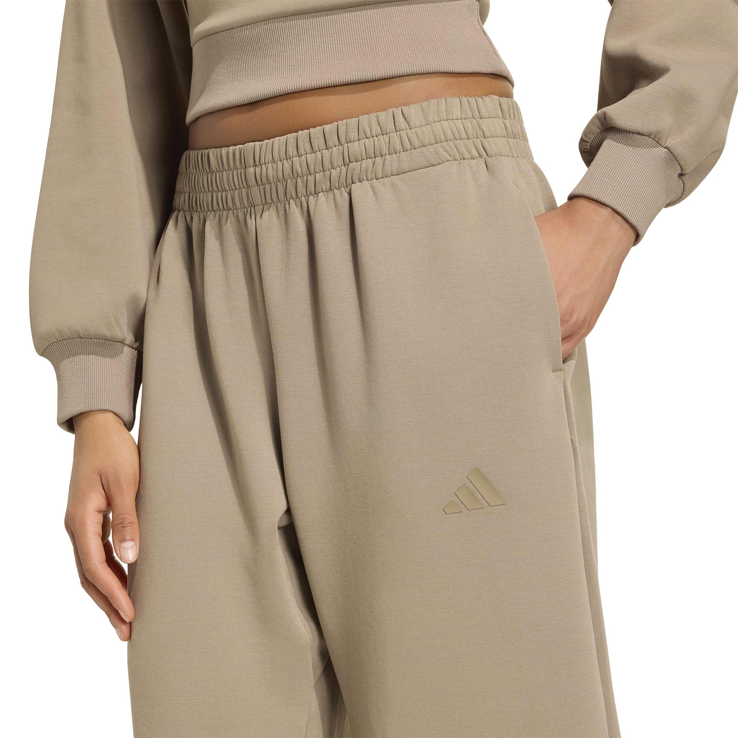 Adidas Pantaloni Beige
