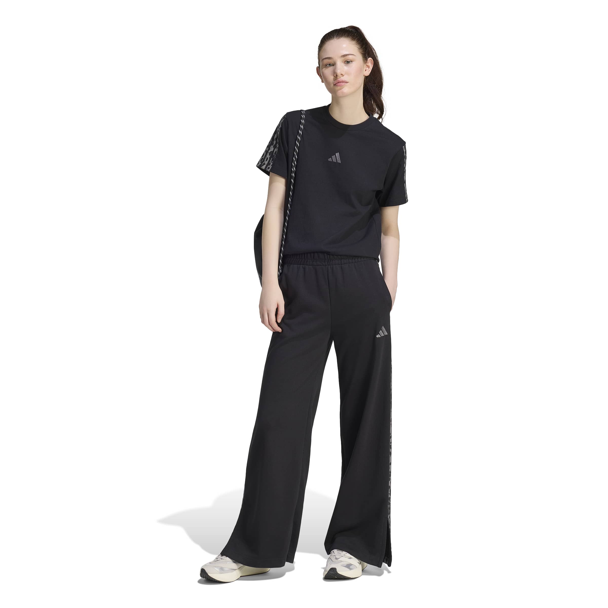Adidas Pantaloni Nero