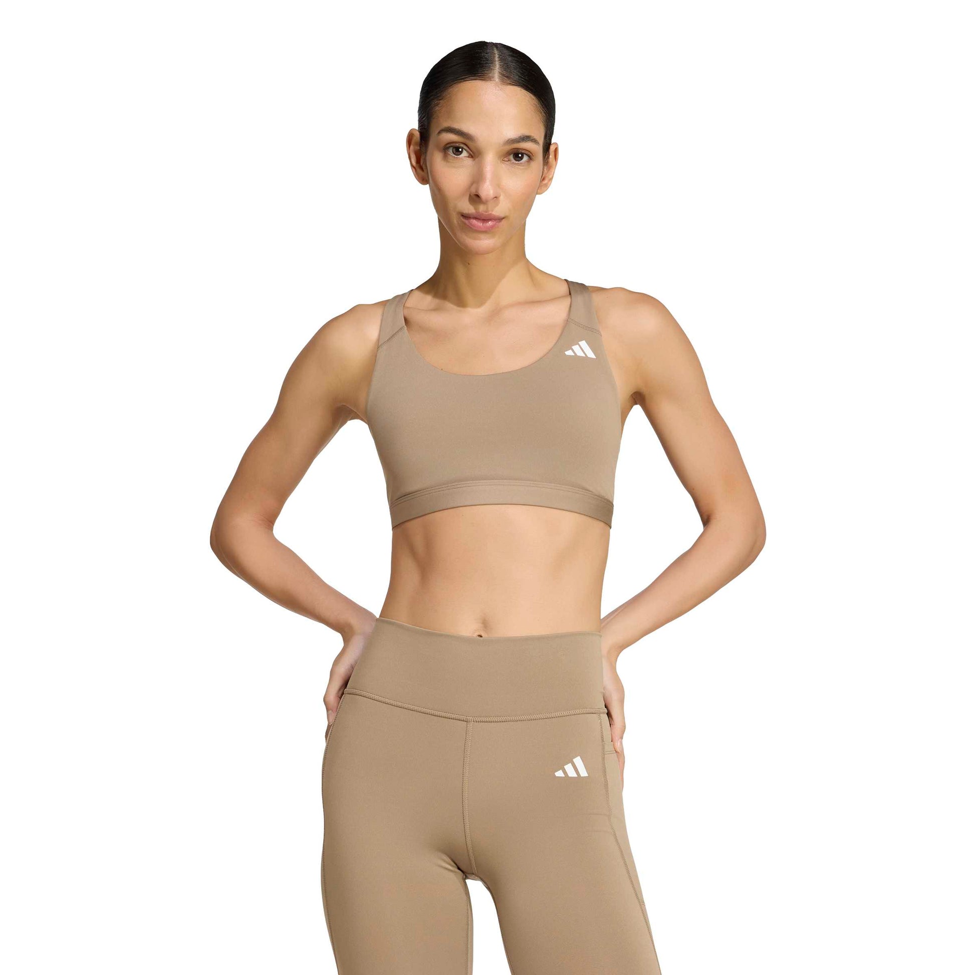Adidas Reggiseno Sportivo Beige